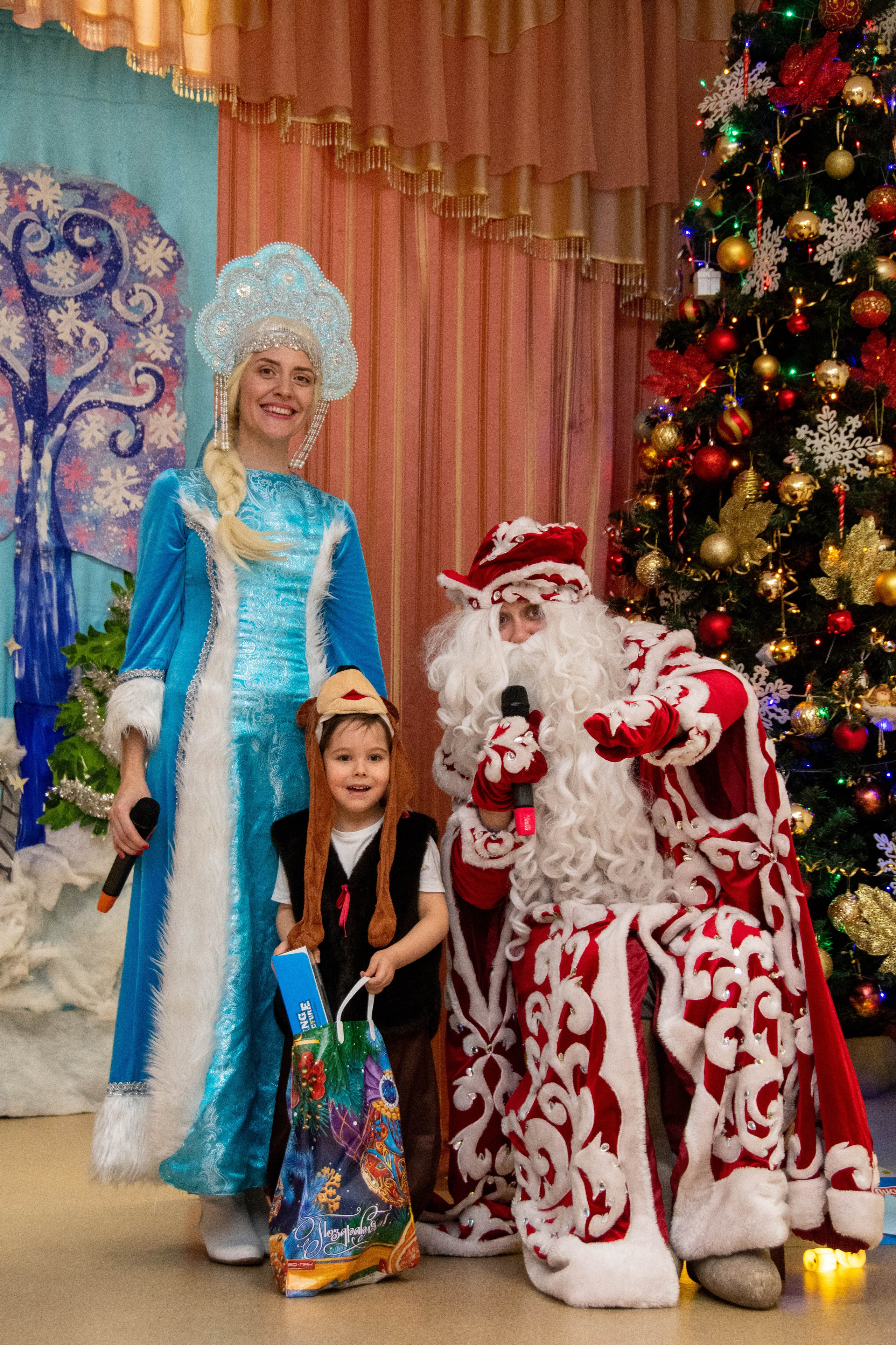 2023 Новый год. Акварель, Первомайка. Репортажный и детский фотограф в Новосибирске