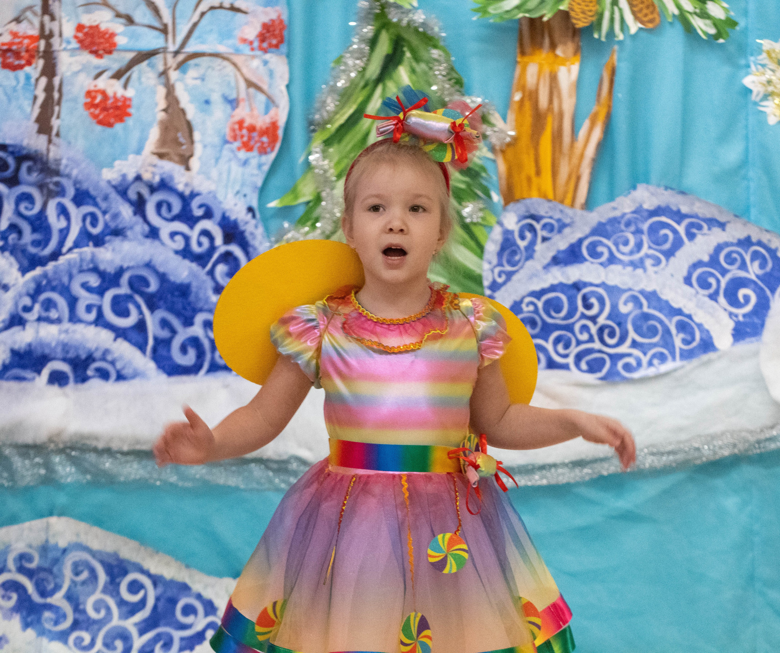 2023 Новый год. Акварель, Первомайка. Репортажный и детский фотограф в Новосибирске