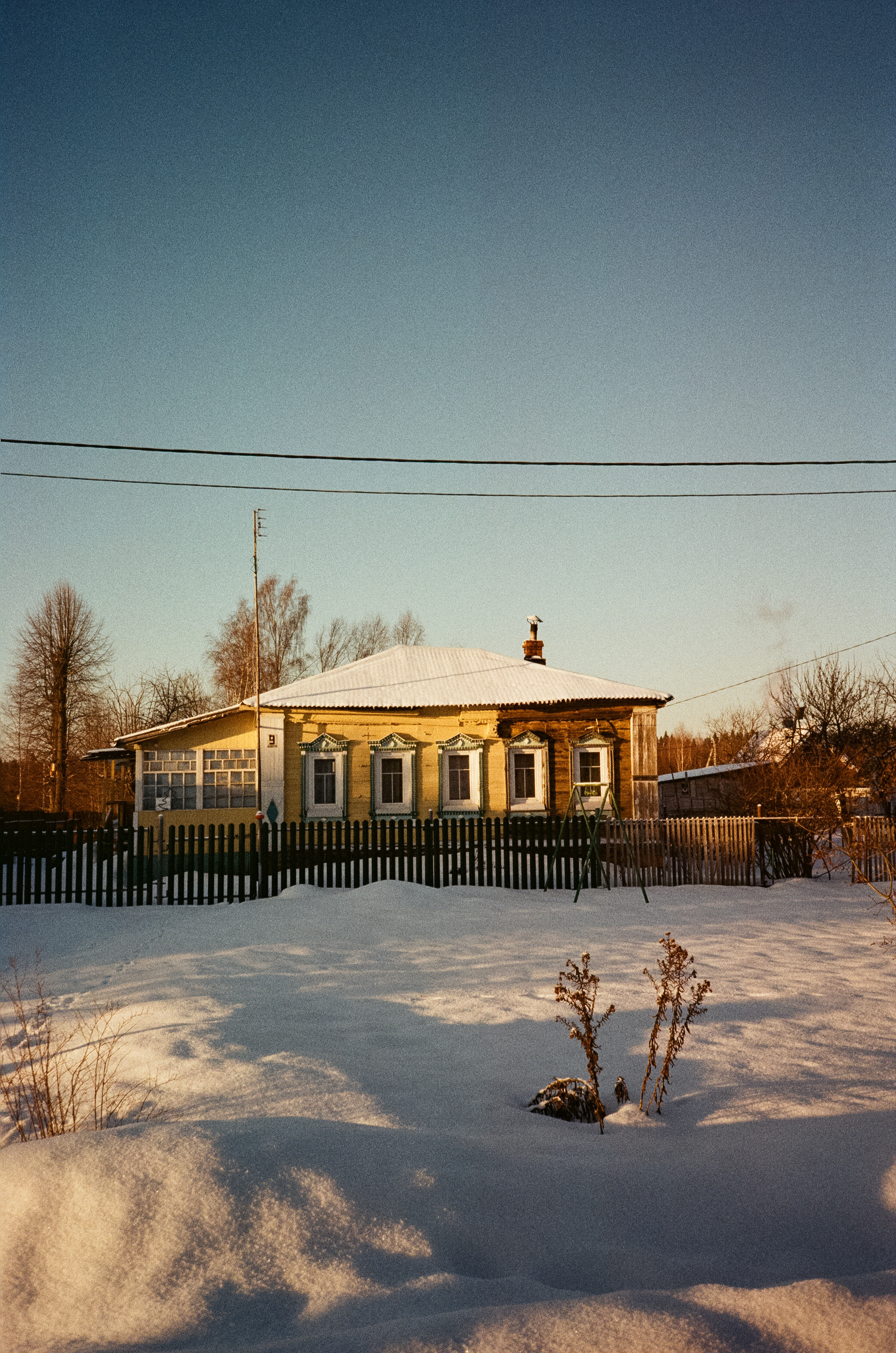 Деревня Лукино. Дорога. Фотограф-документалист Мария Осокина