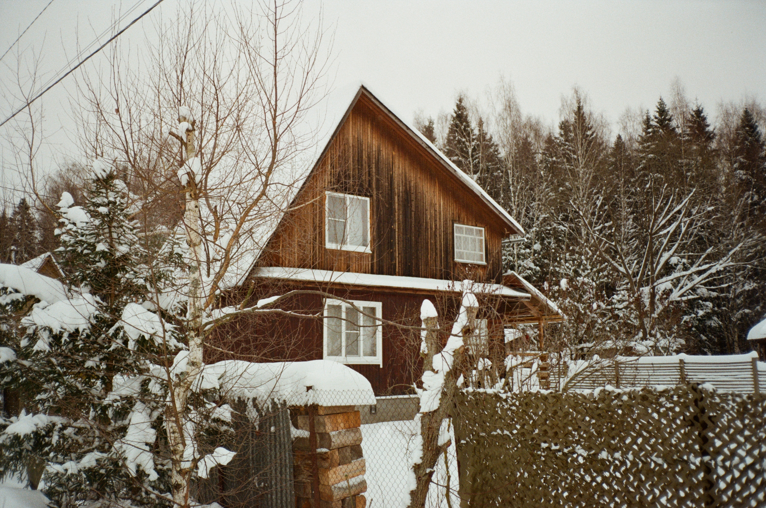 Давыдовское. Снежный декабрь. Фотограф-документалист Мария Осокина