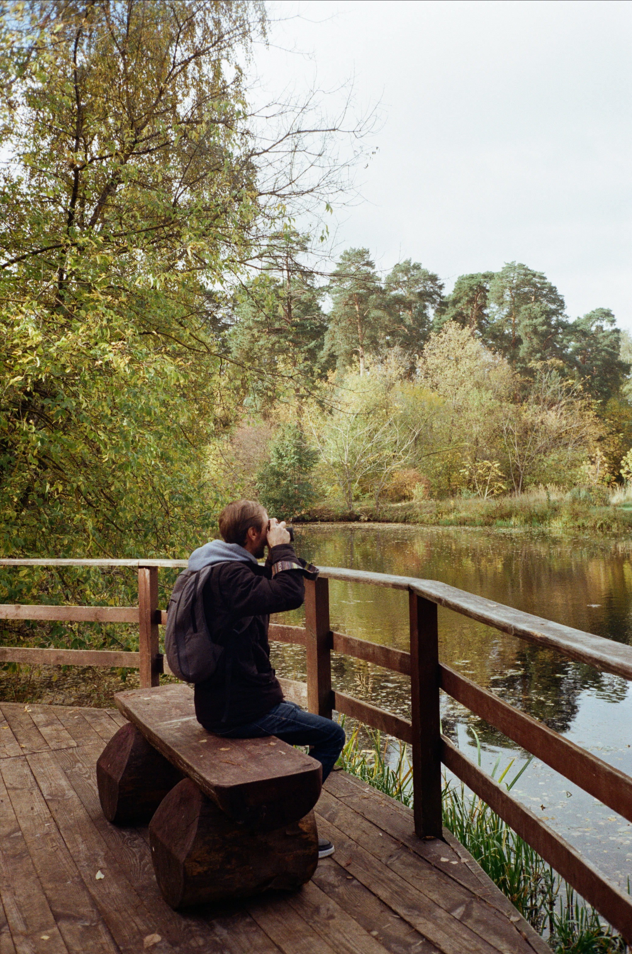 Серебряный Бор. Октябрь. Фотограф-документалист Мария Осокина