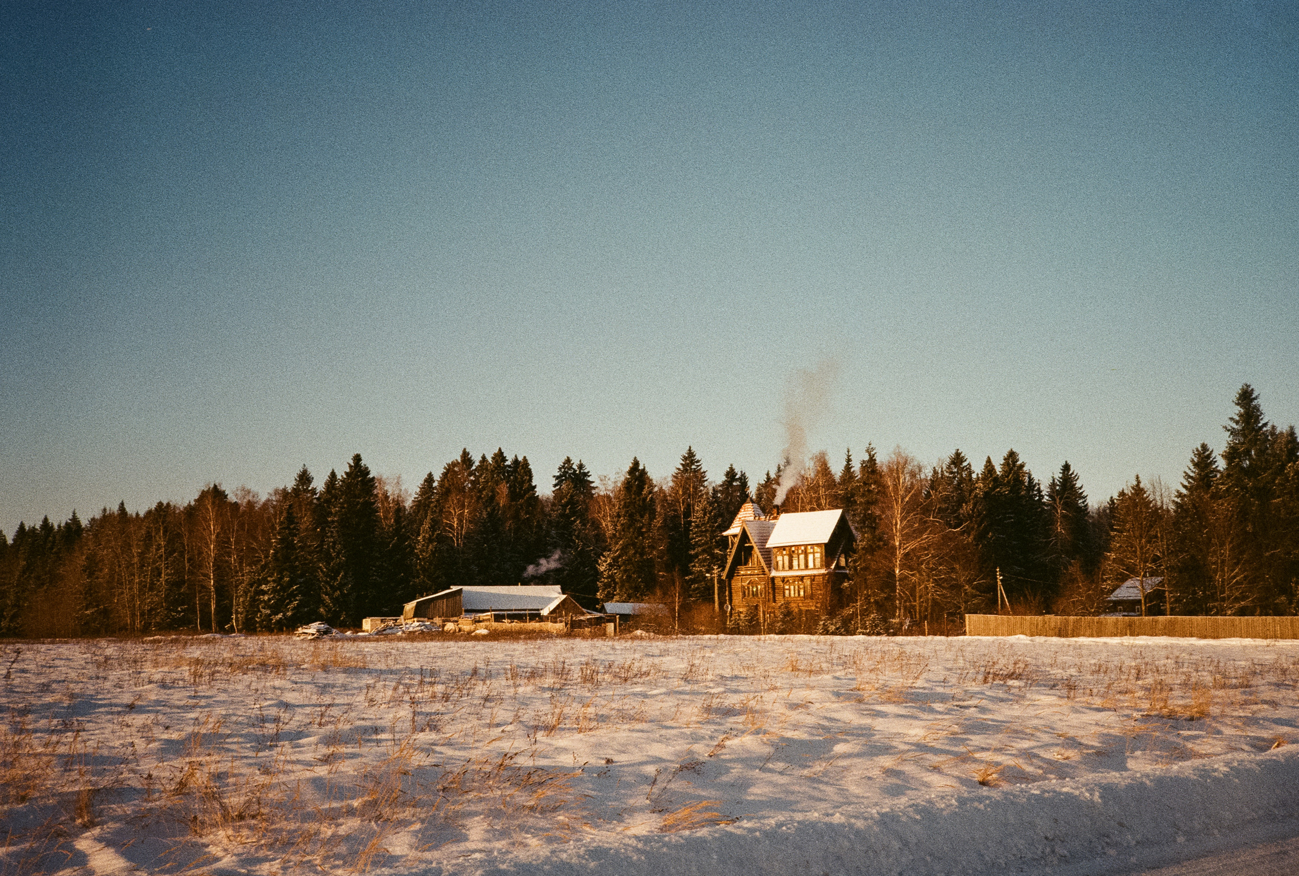 Деревня Лукино. Дорога. Фотограф-документалист Мария Осокина