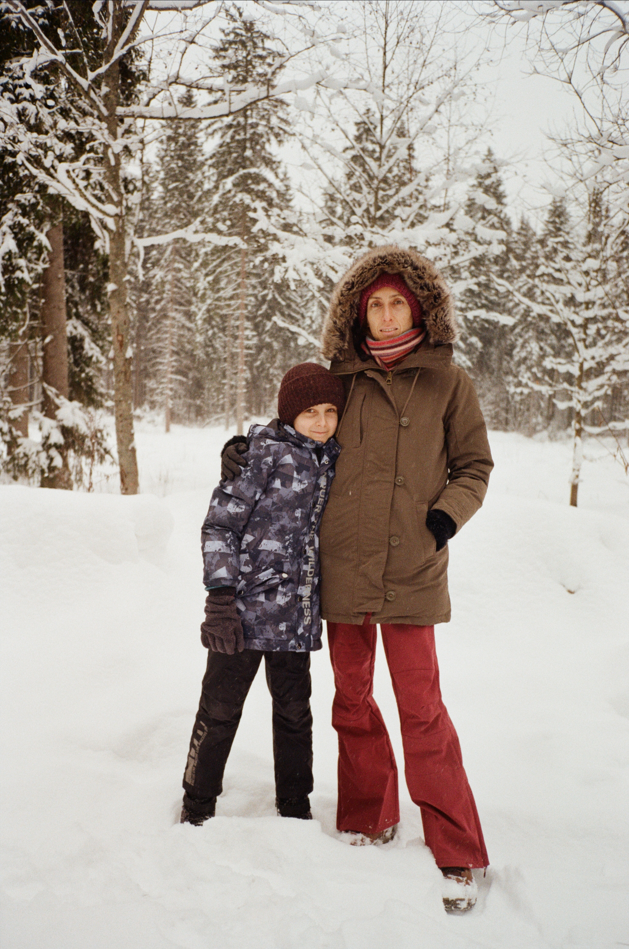 Давыдовское. Снежный декабрь. Фотограф-документалист Мария Осокина