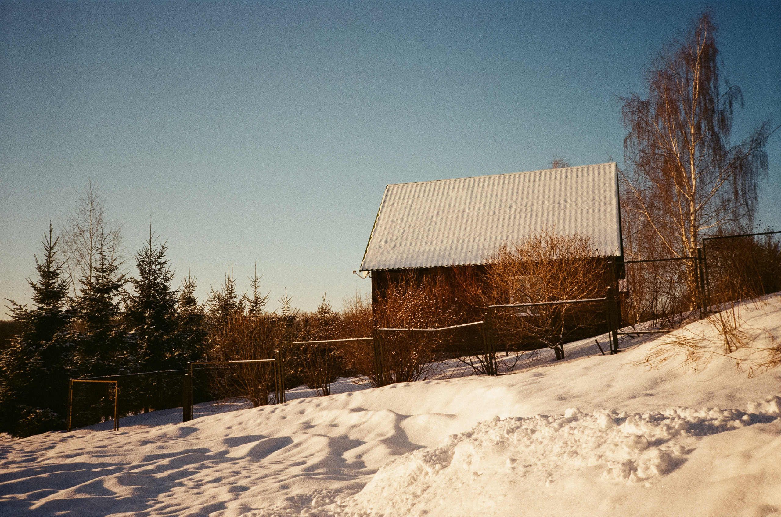 Деревня Лукино. Дорога. Фотограф-документалист Мария Осокина