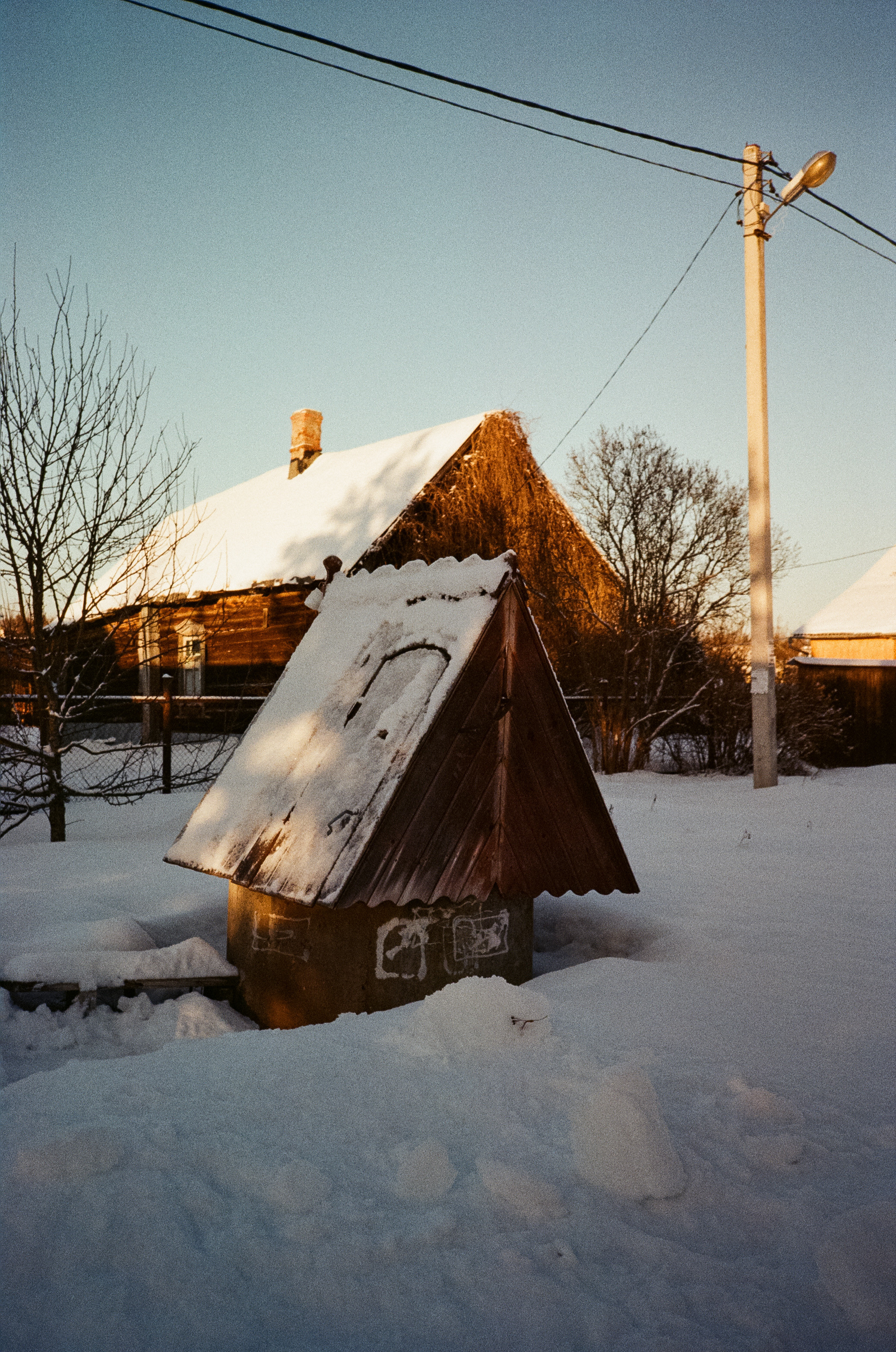 Деревня Лукино. Дорога. Фотограф-документалист Мария Осокина