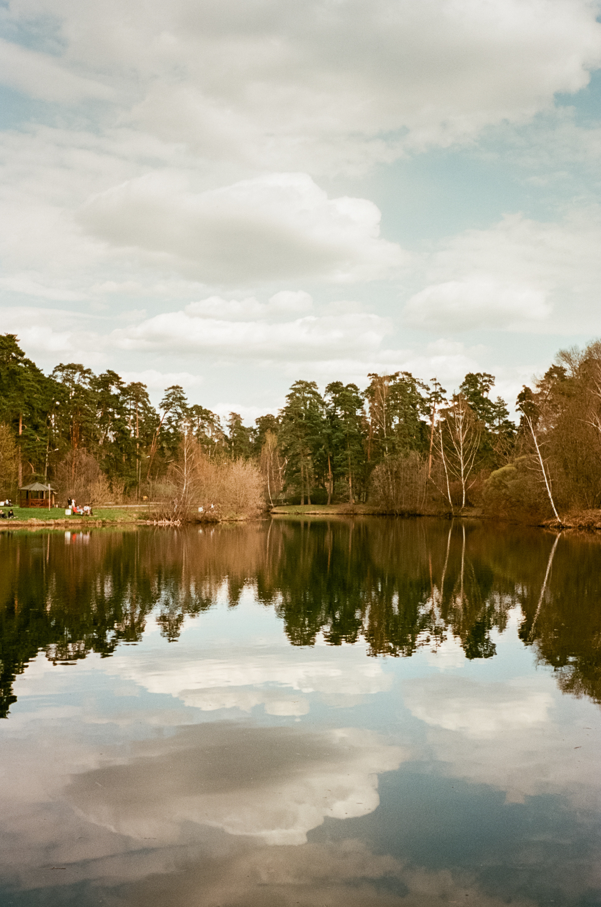 Серебряный Бор. Май. Сепия. Фотограф-документалист Мария Осокина