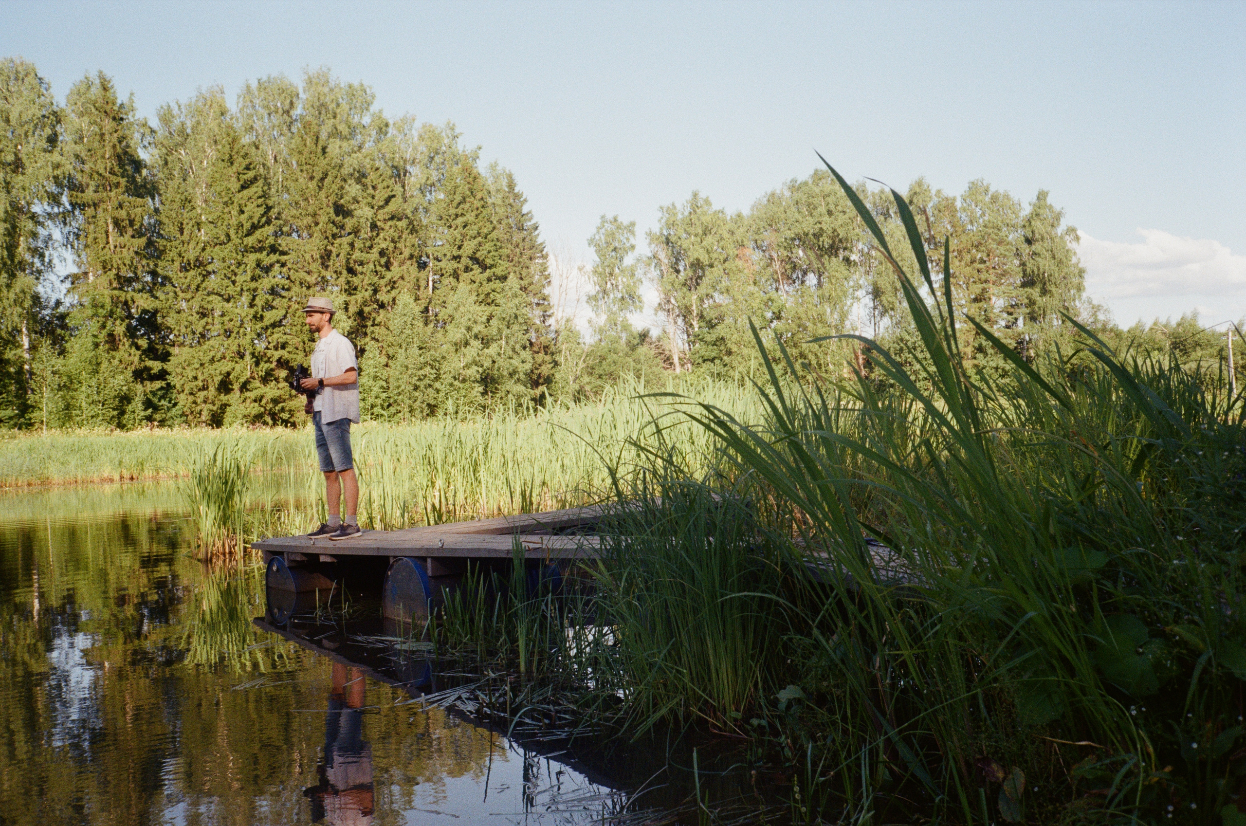 Тихая Заводь. Golden hour. Фотограф-документалист Мария Осокина