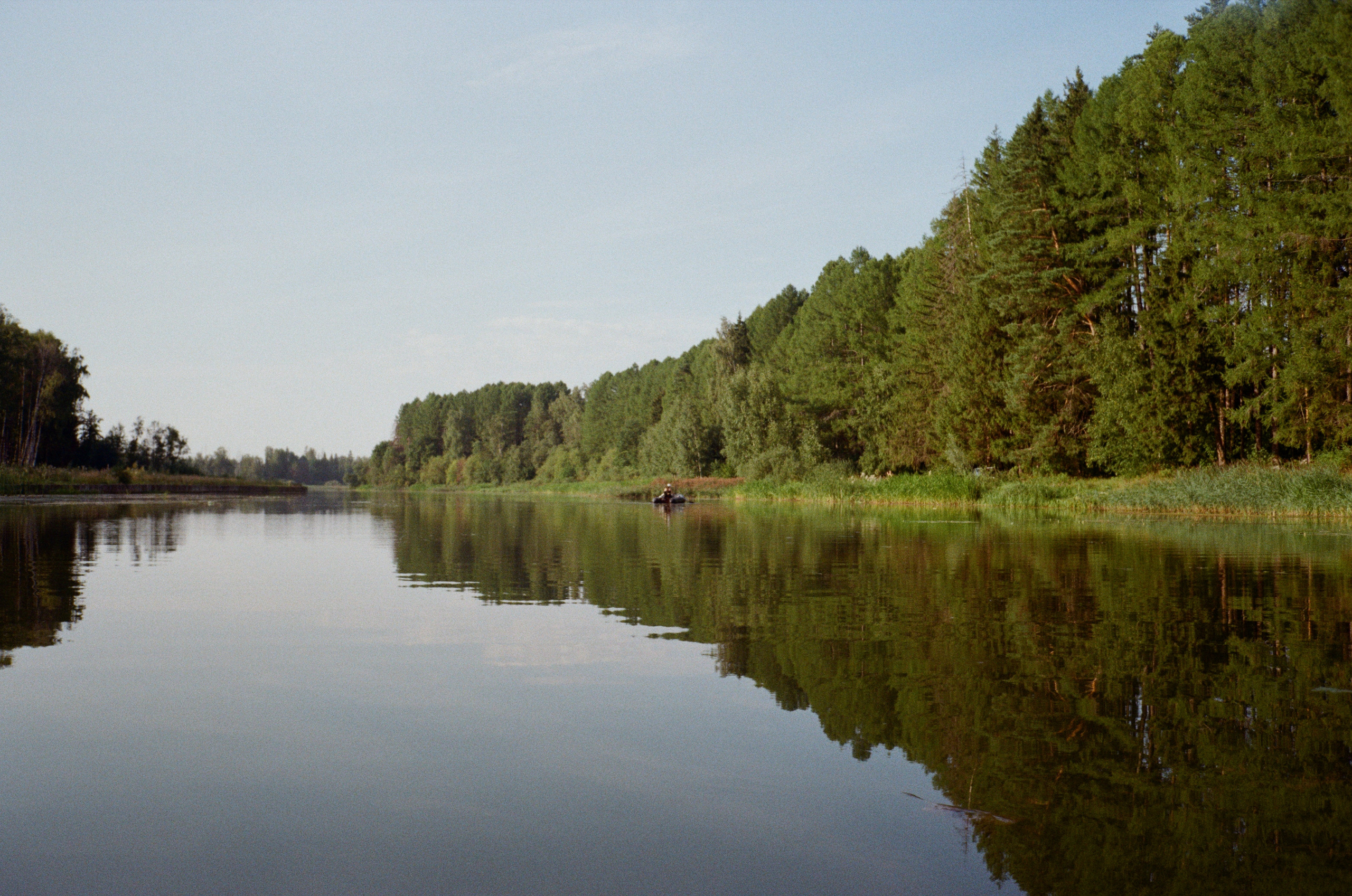 Тихая Заводь. Вечерний sup. Фотограф-документалист Мария Осокина