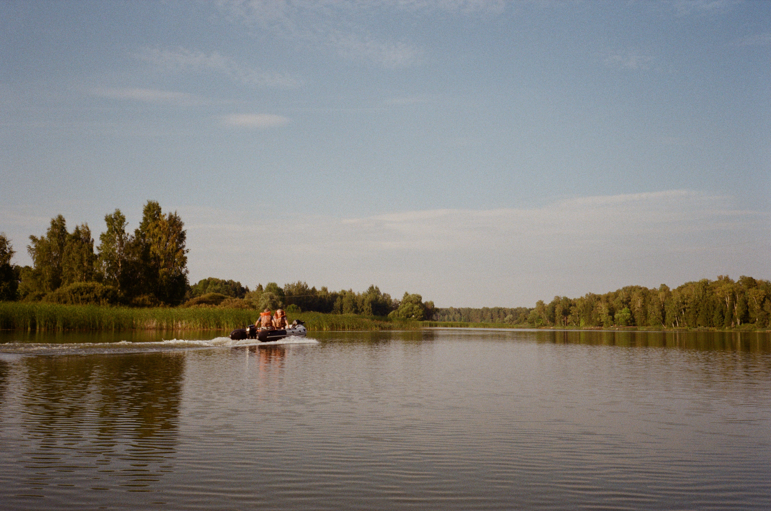 Тихая Заводь. Вечерний sup. Фотограф-документалист Мария Осокина