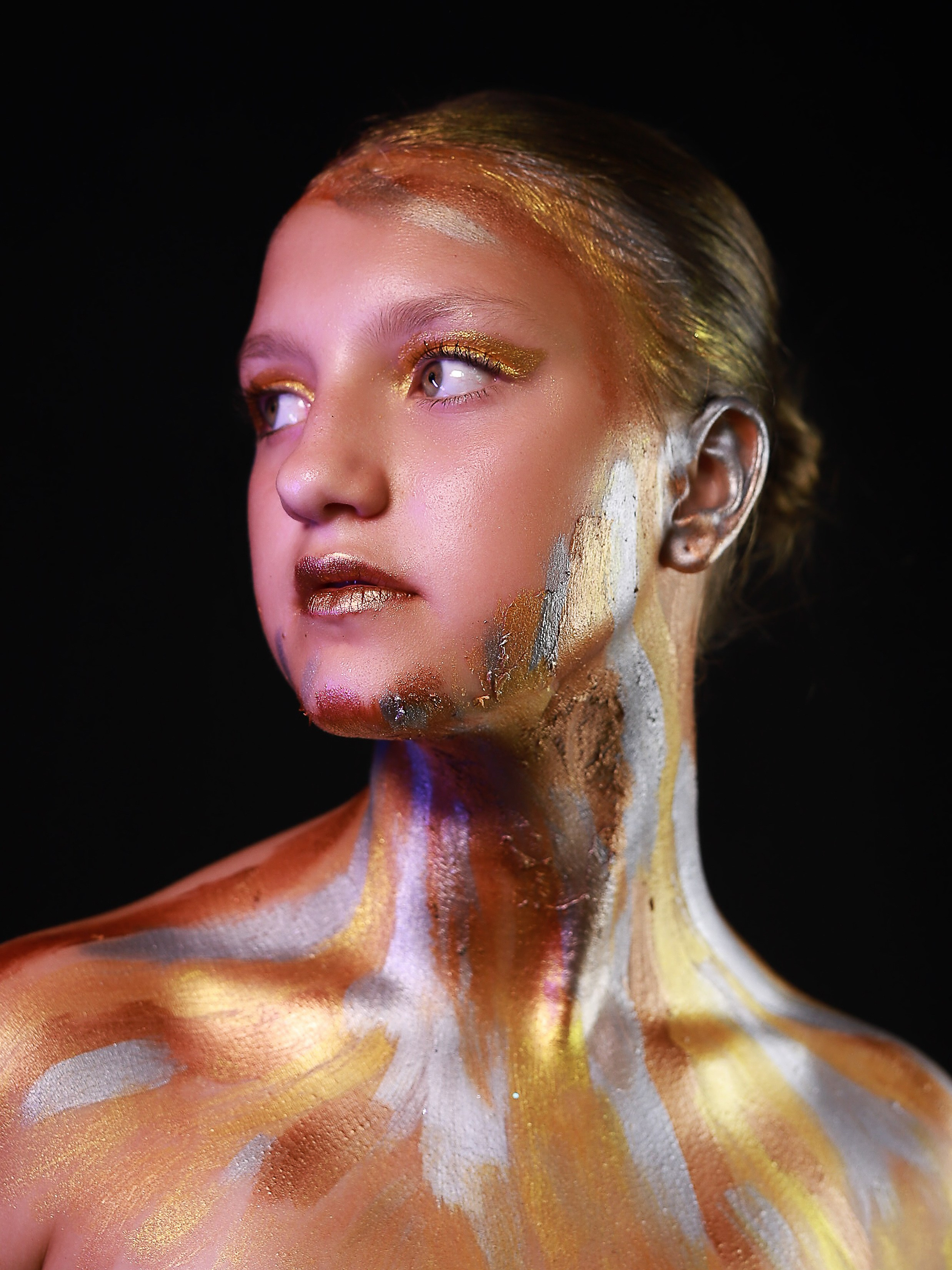 Портреты с глитер. Фотограф Юлия Мальцева