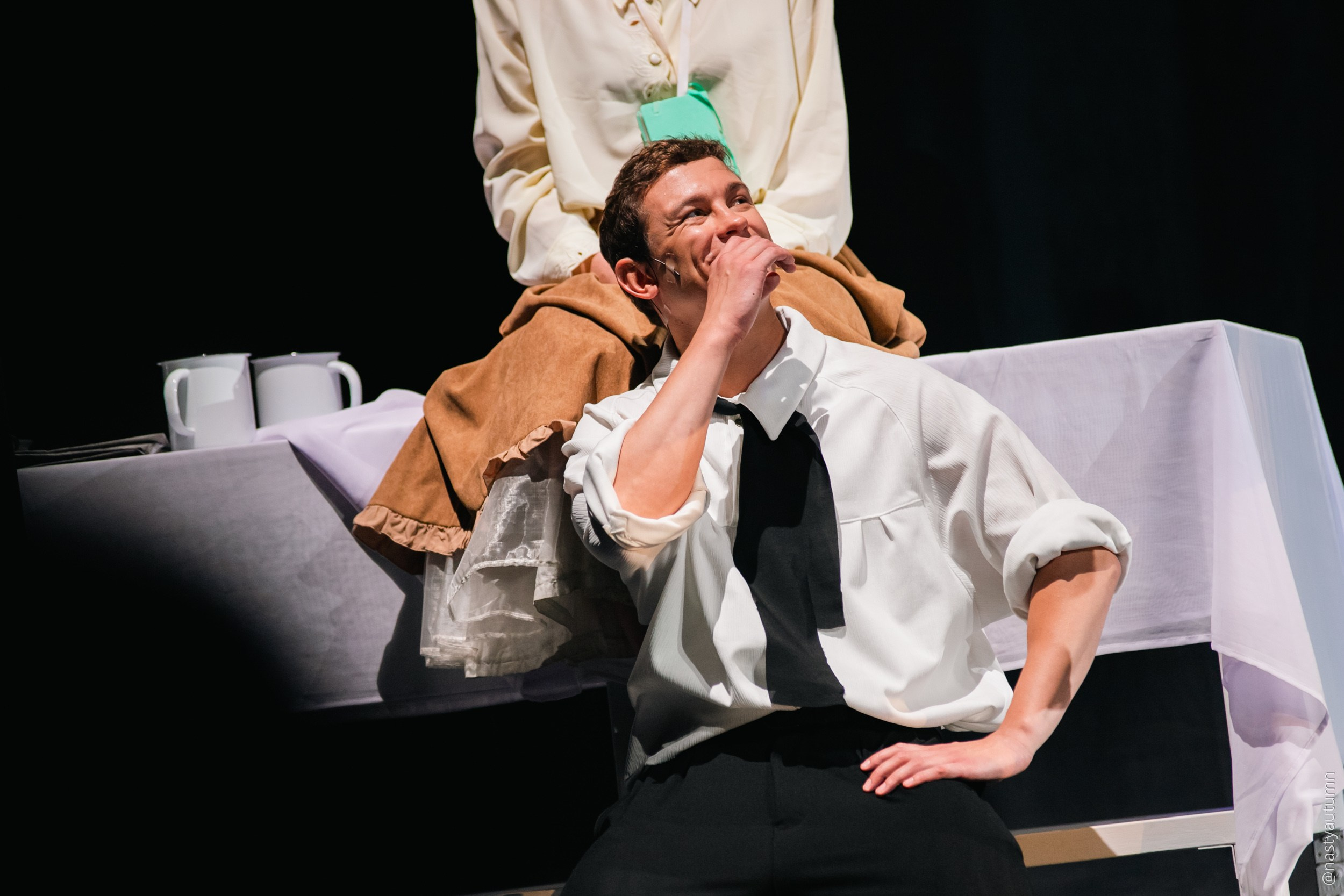 Генеральный прогон «Маяковский. Я сам.». Репортажный и концертный фотограф в Москве Анастасия Осень