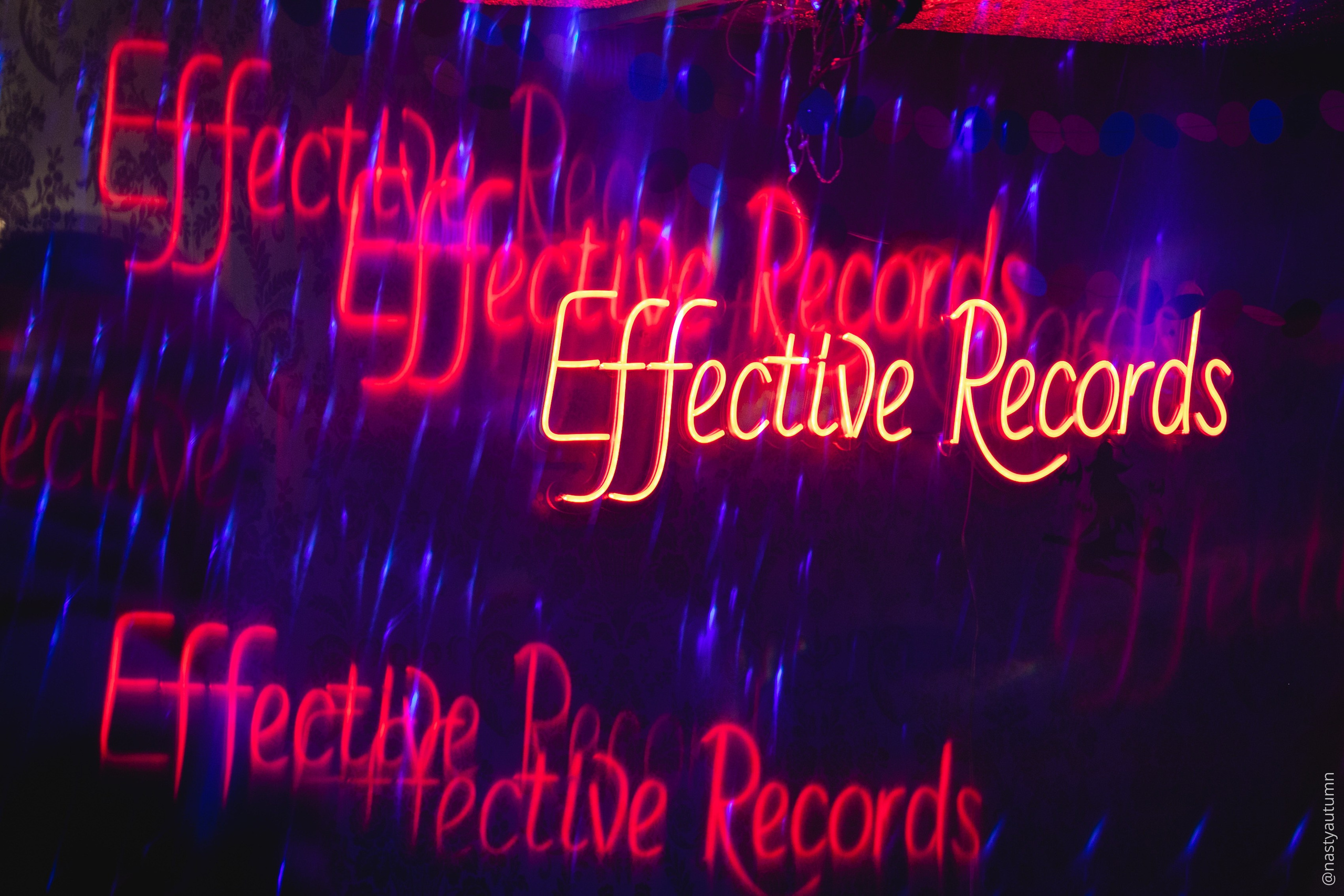 День Рождения Effective Records. Репортажный и концертный фотограф в Москве Анастасия Осень