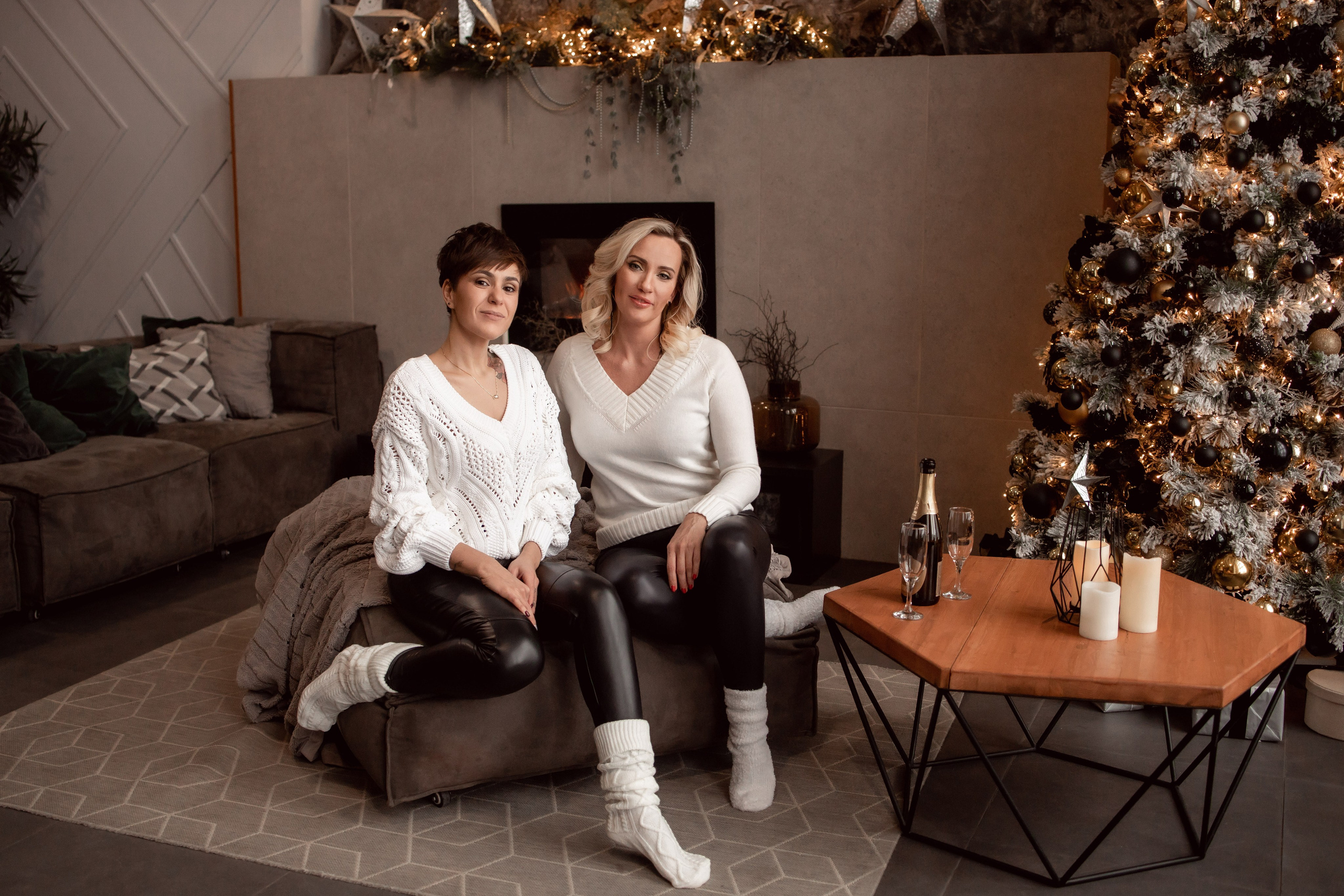 Новогодняя фотосессия для Анастасии. Семейный фотограф в Москве