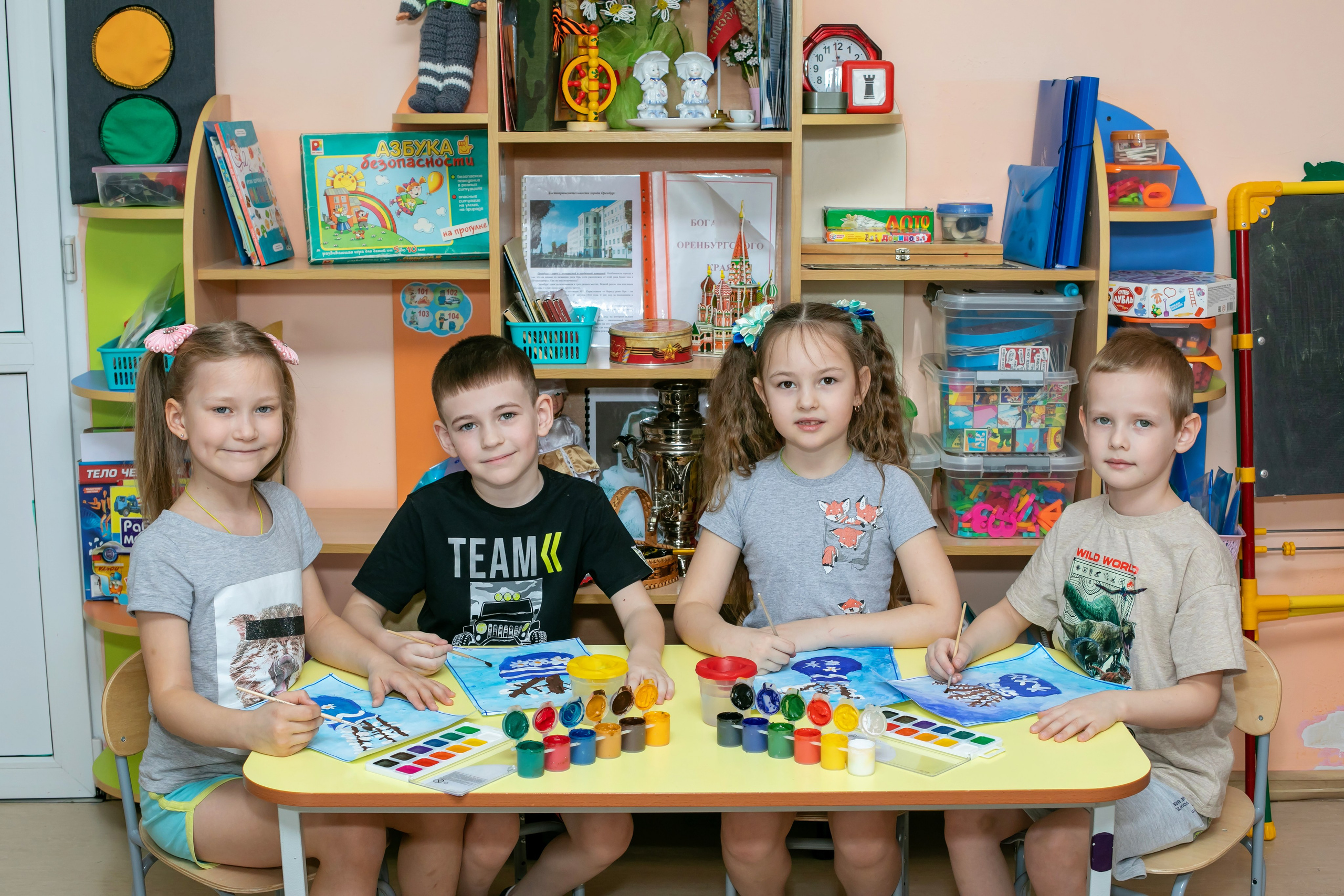 Съемка в детском саду. Выпускные фотокниги