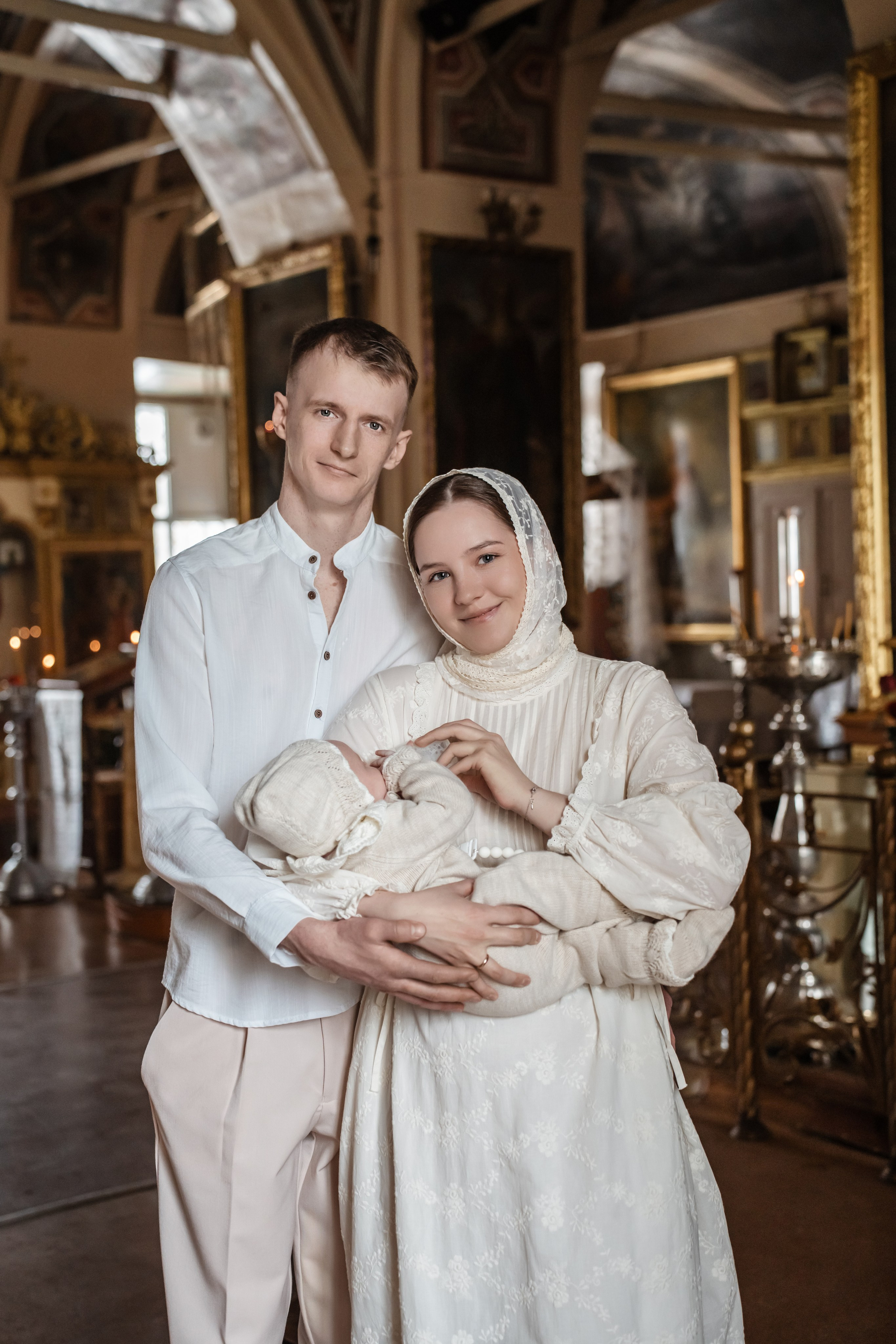 Крещение Марии в храме Дмитрия Солунского. Фотограф на Крещение Тула и Венчание в Туле, детский и семейный фотограф