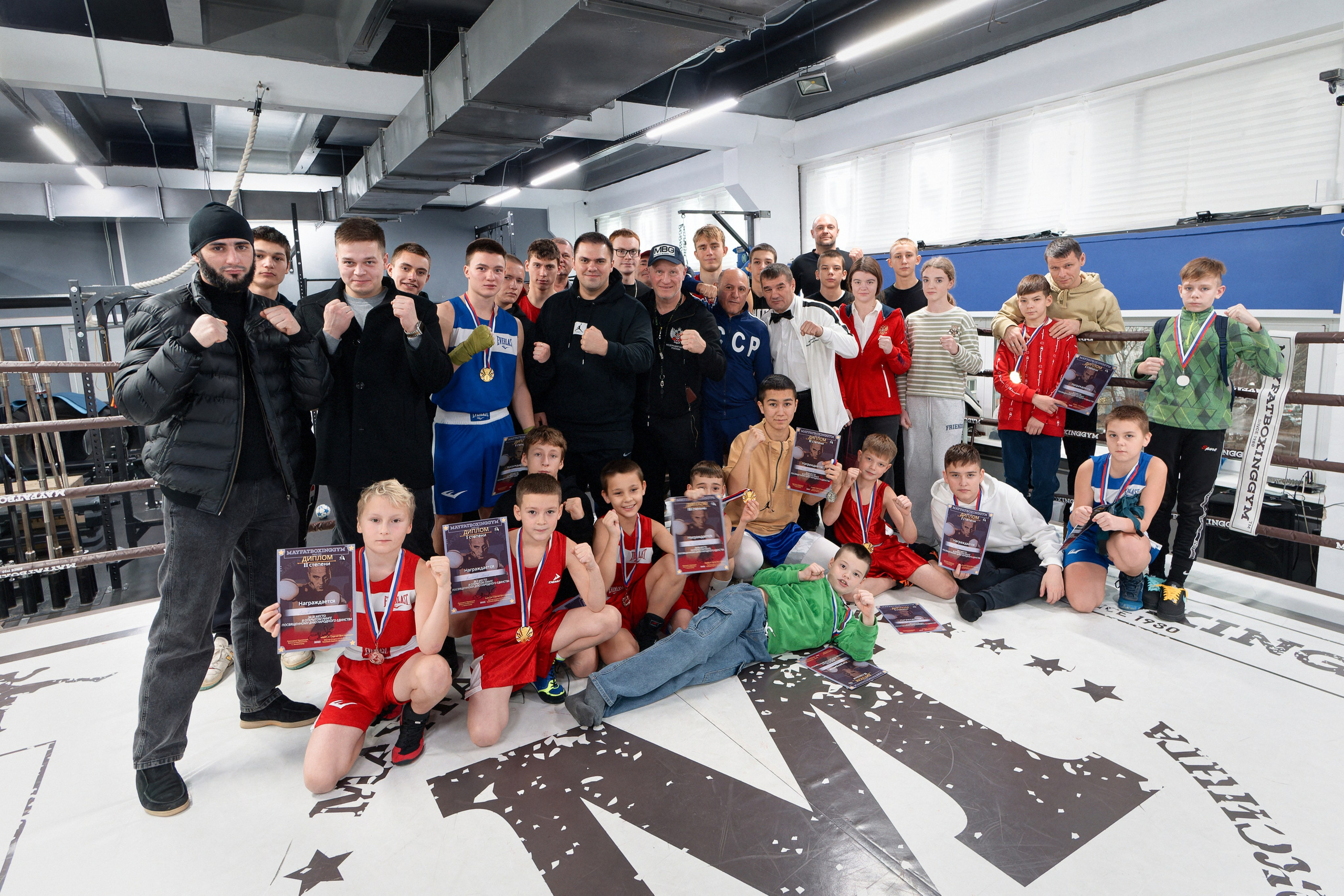 «Открытый ринг» в школе бокса Сергея Майфата. Зеленоград, 12.11.2023 г. Фотограф Никифоров-Гордеев Сергей. Москва и МО