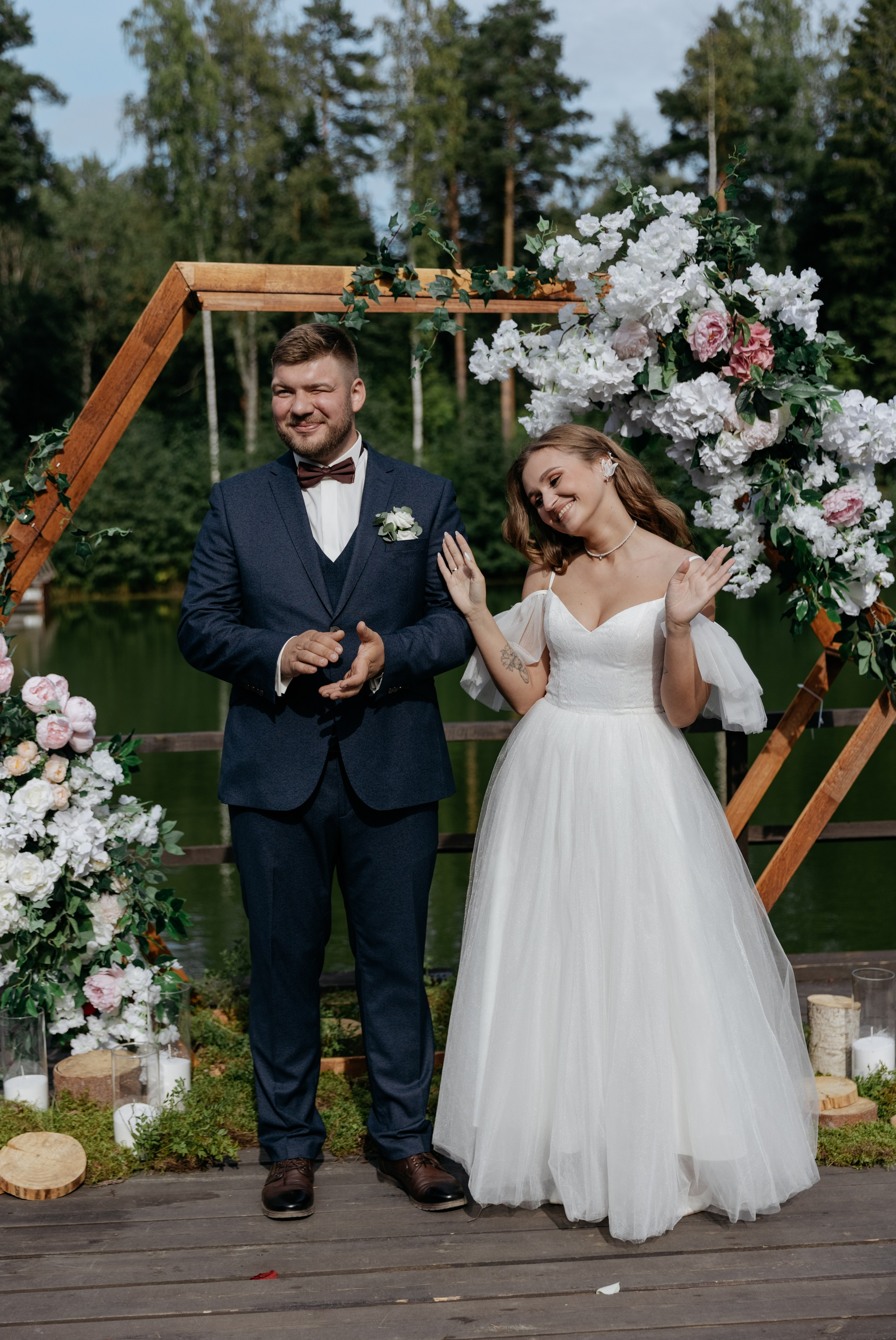 История лесных бусинок. Свадебный фотограф в Санкт-Петербурге