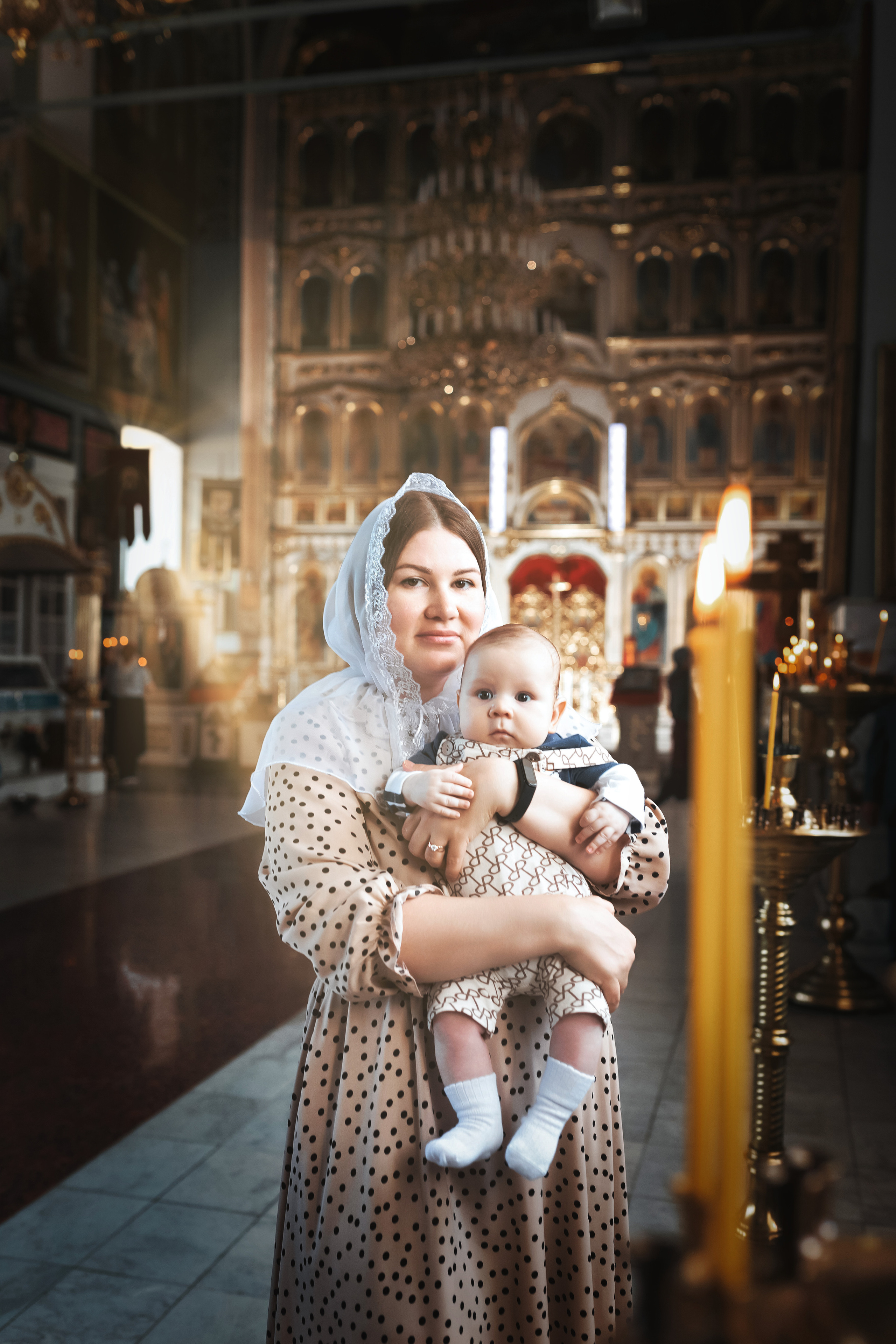 Таинство крещения (Собор Успения Божией Матери города Атырау). Фотограф в Атырау Максим Стадниченко