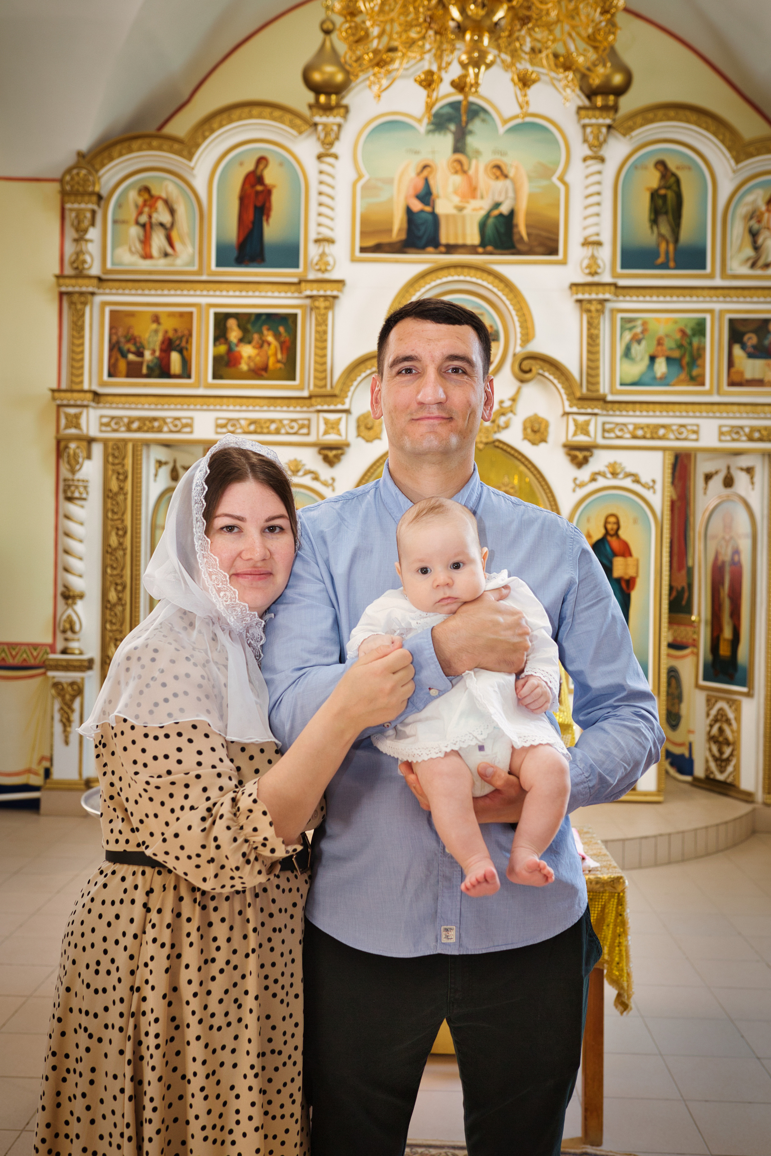 Таинство крещения (Собор Успения Божией Матери города Атырау). Фотограф в Атырау Максим Стадниченко