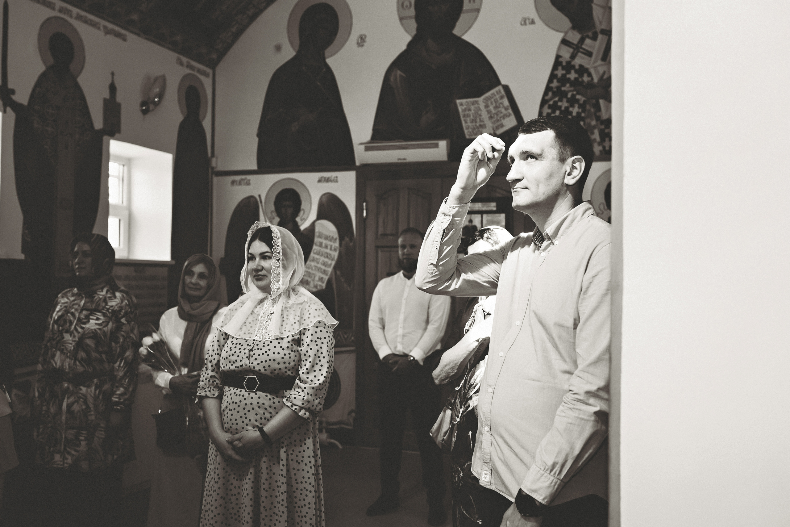 Таинство крещения (Собор Успения Божией Матери города Атырау). Фотограф в Атырау Максим Стадниченко