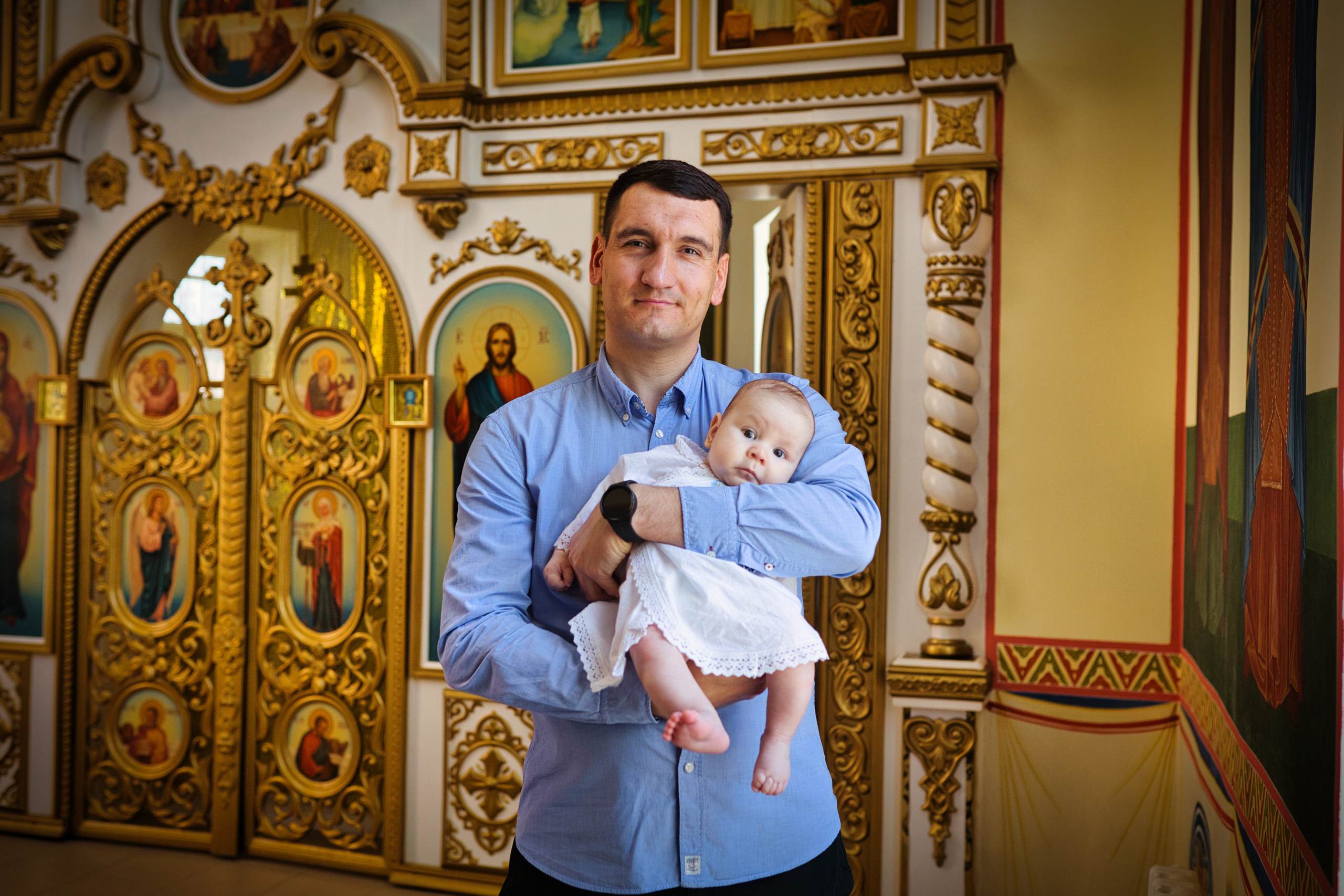 Таинство крещения (Собор Успения Божией Матери города Атырау). Фотограф в Атырау Максим Стадниченко