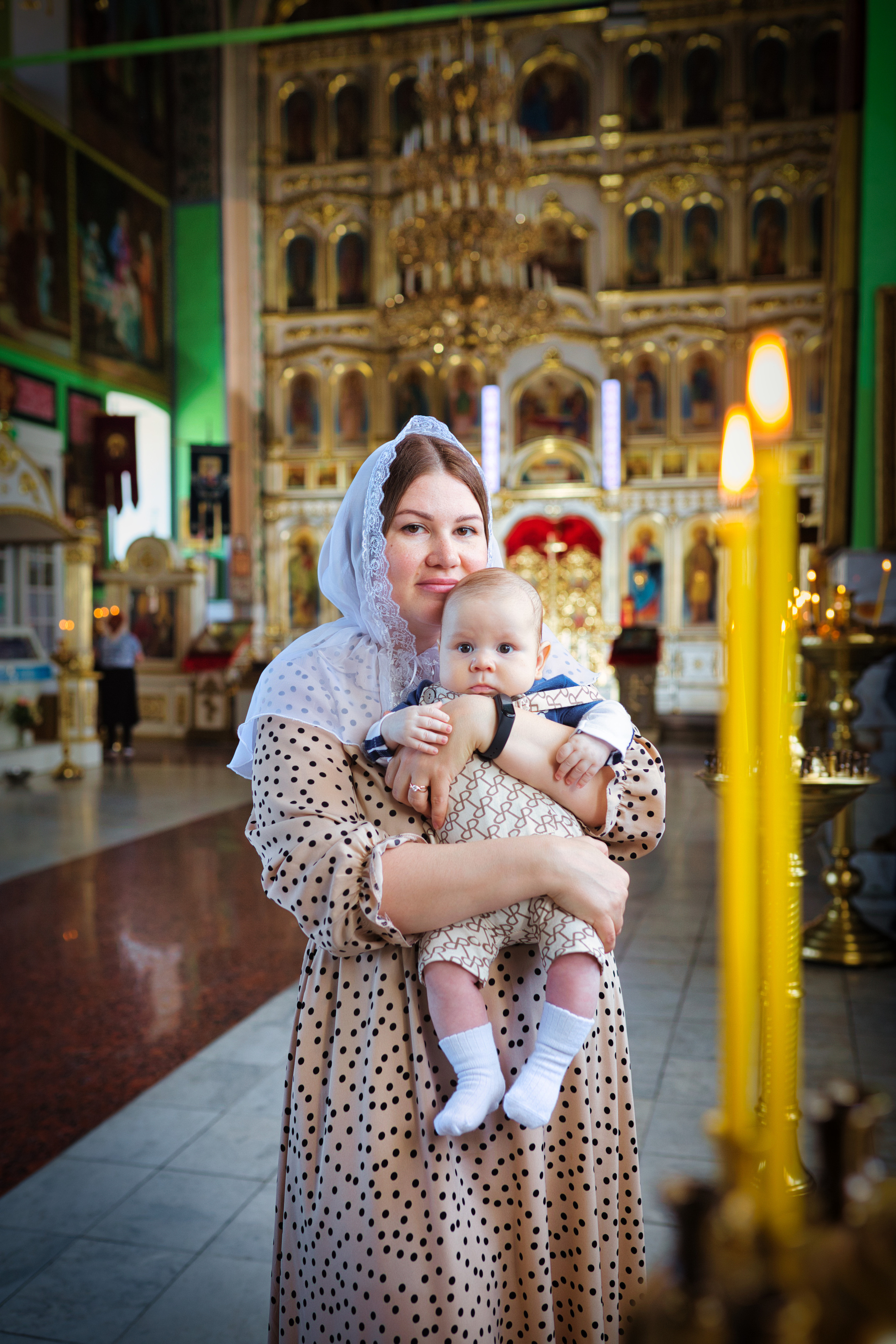 Таинство крещения (Собор Успения Божией Матери города Атырау). Фотограф в Атырау Максим Стадниченко