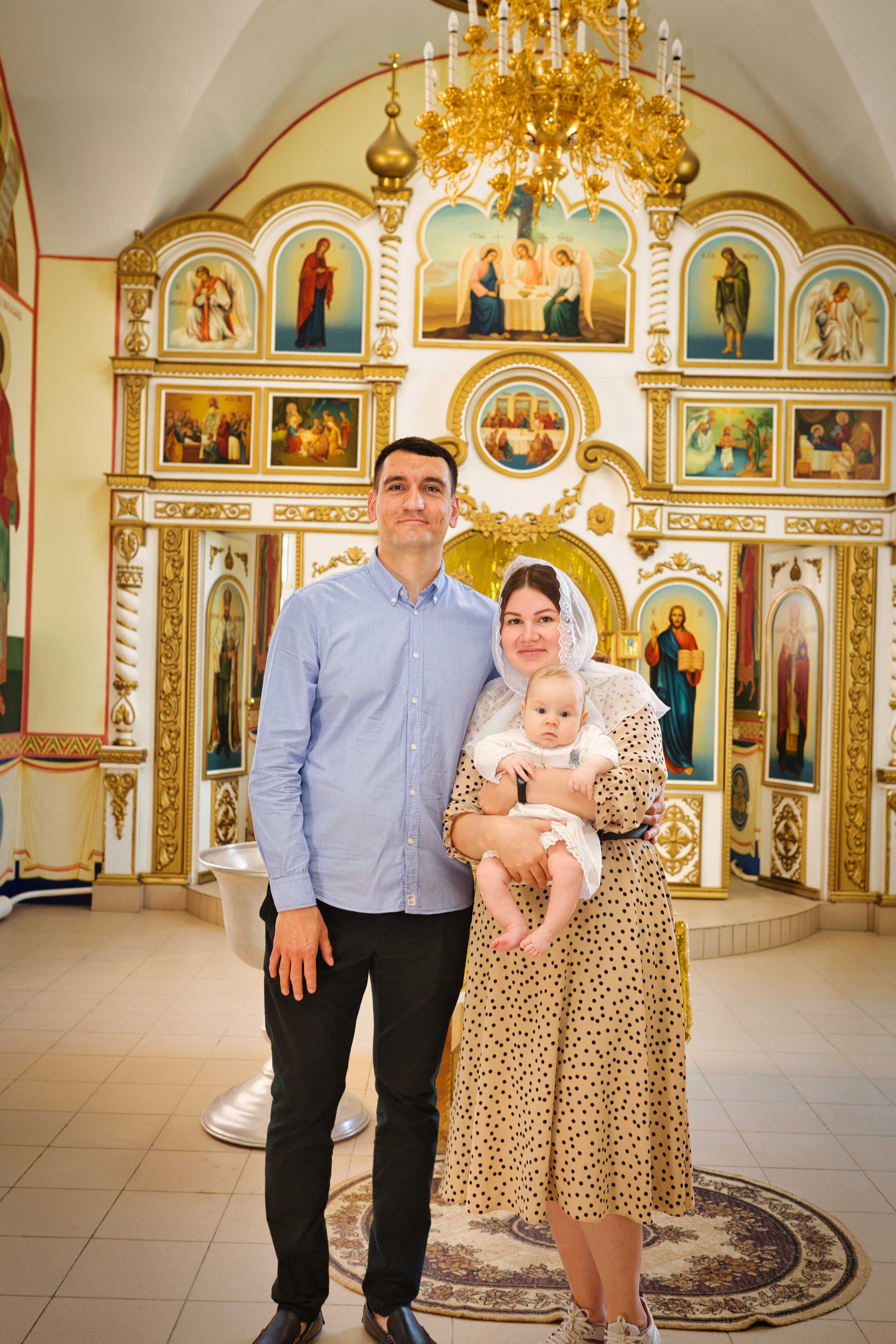 Таинство крещения (Собор Успения Божией Матери города Атырау). Фотограф в Атырау Максим Стадниченко