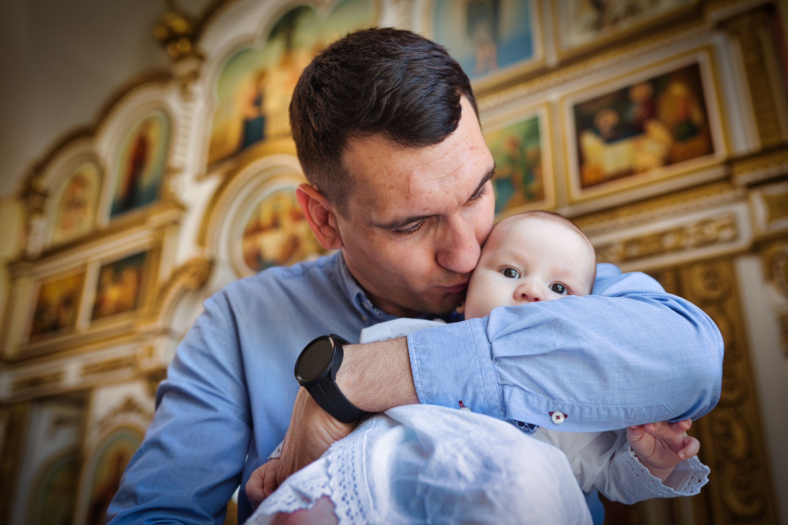 Таинство крещения (Собор Успения Божией Матери города Атырау). Фотограф в Атырау Максим Стадниченко