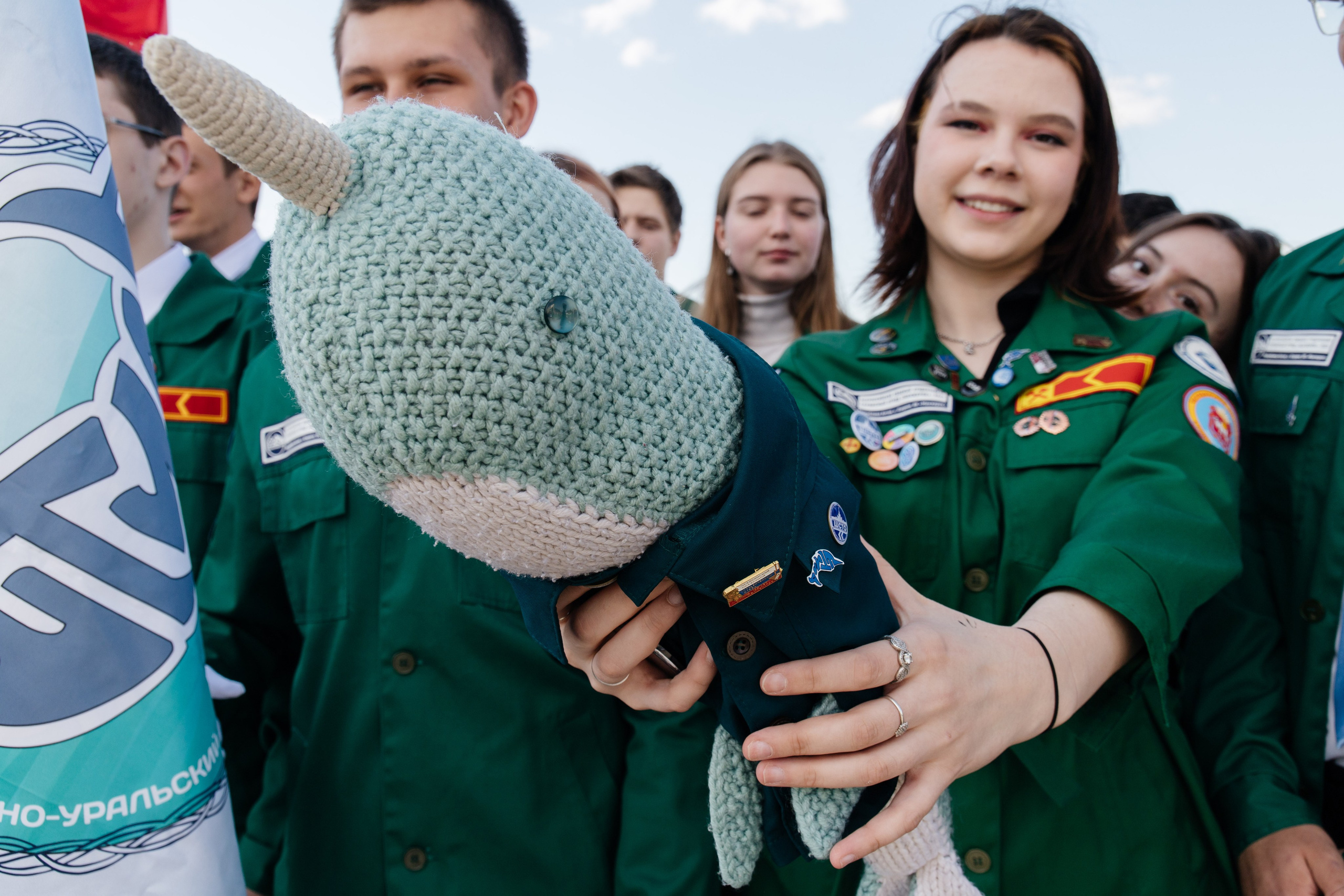 Открытие трудового семестра студенческих отрядов Челябинской области. Фотограф Елена Балакина (Челябинск)