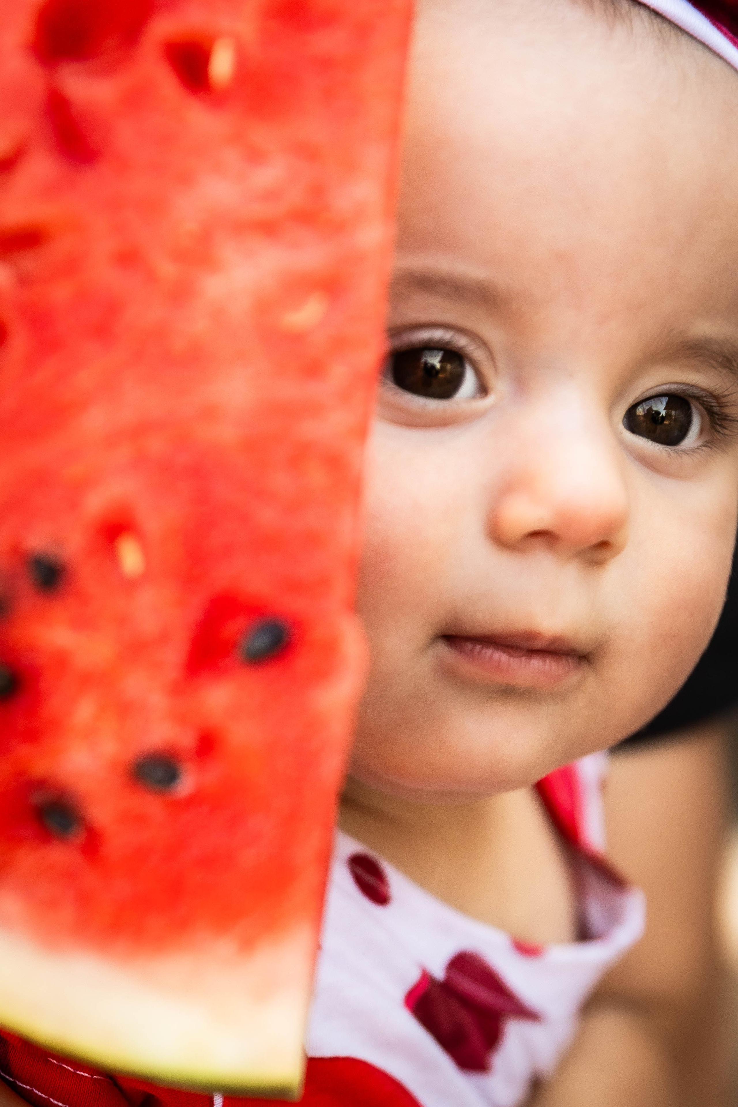 Анютка и арбузы. Фотограф-АниМалист Анна Абрамова