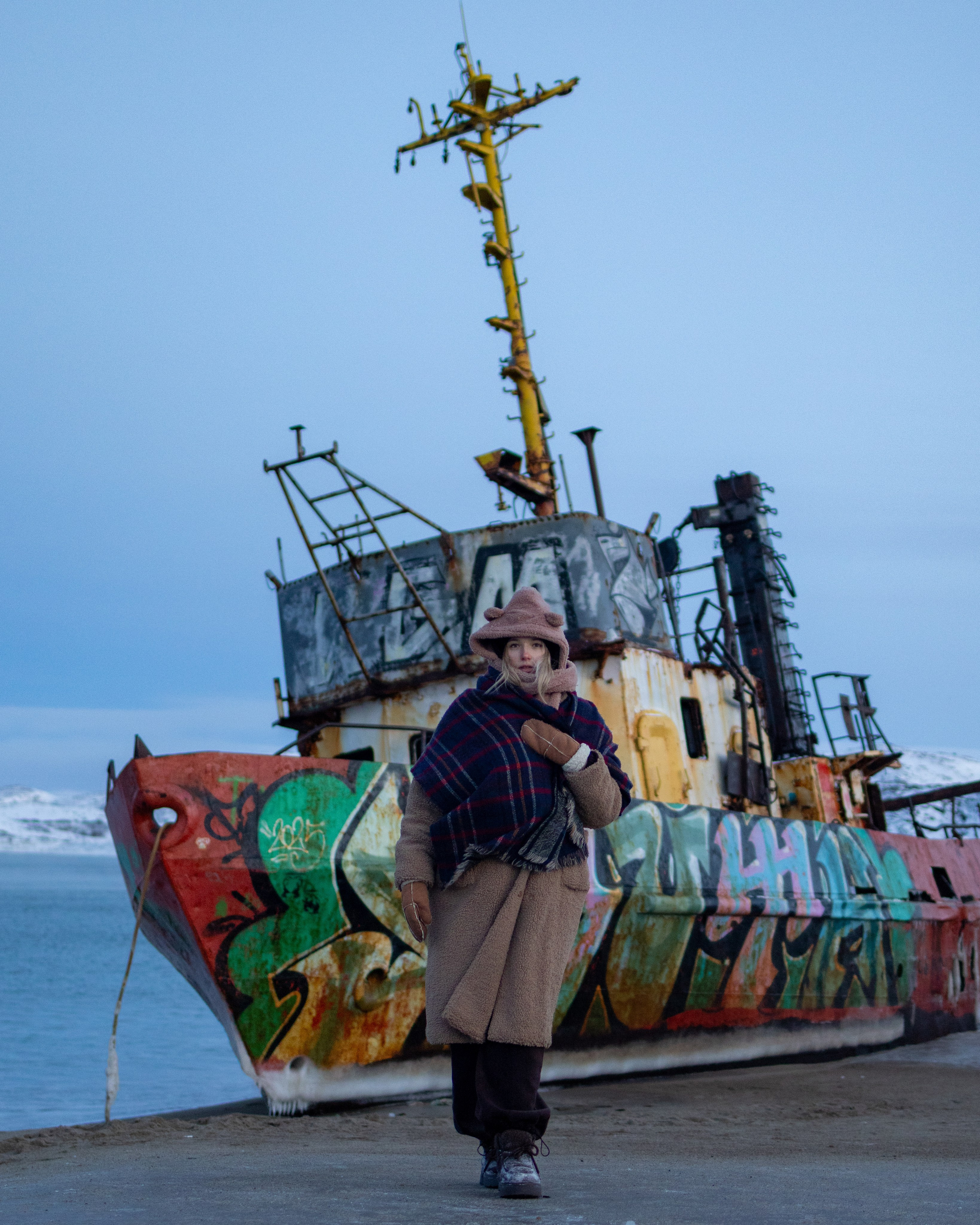 Настя — Мурманск, Териберка. Фотограф Александр Головин