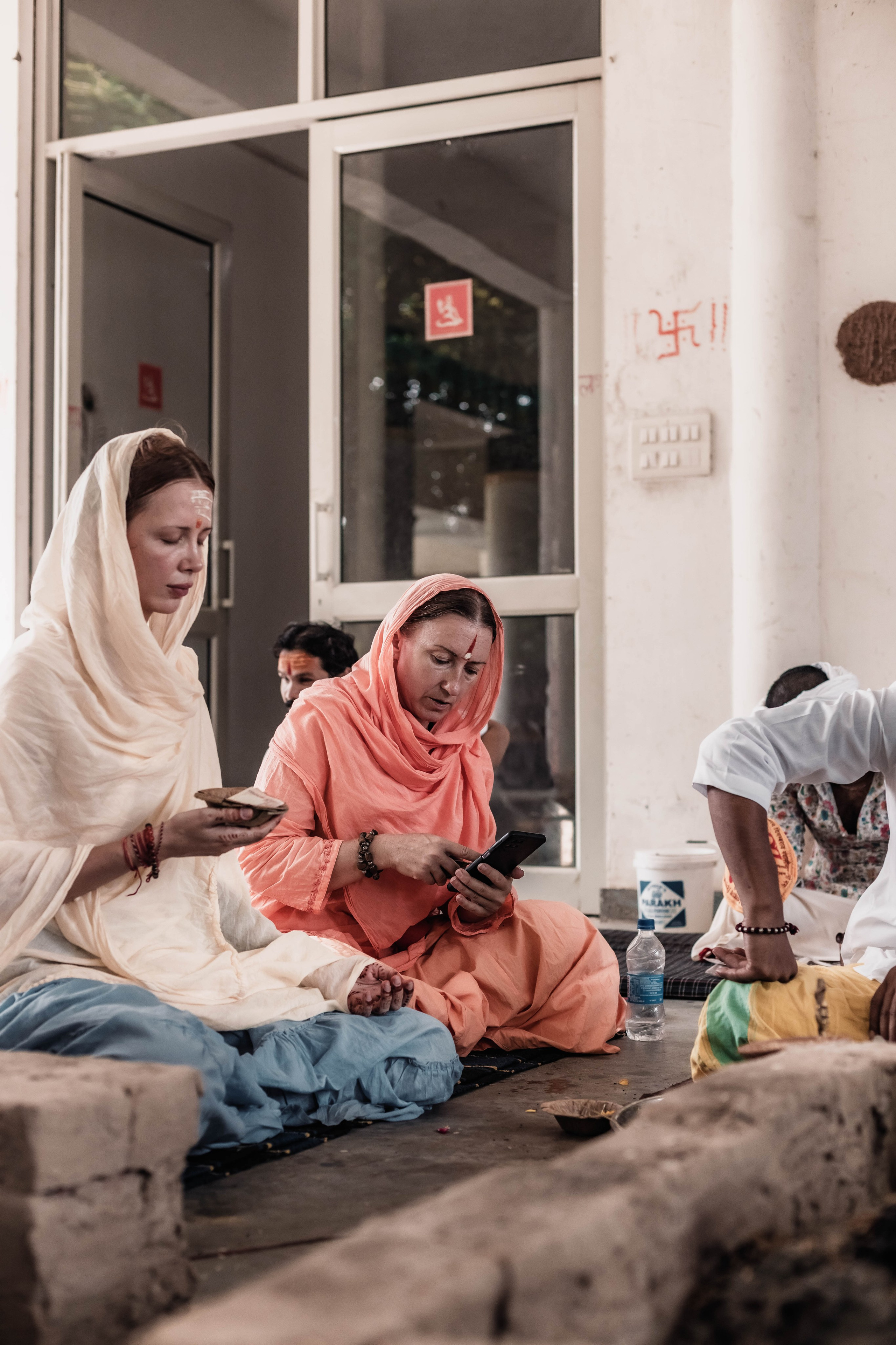 Pitri Paksha yagyas & poojas Devraha Baba ji ashram. Mariam Bagdasaryan