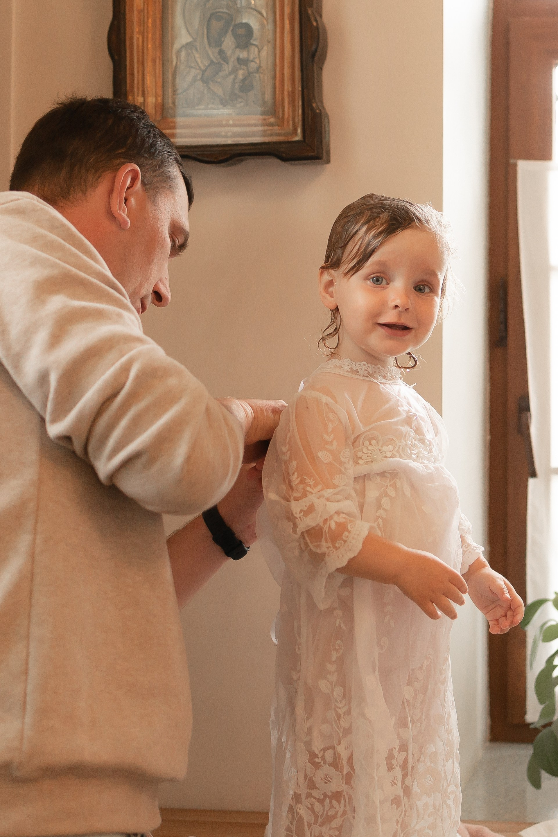 Крещение малышей. Фотограф Новорожденных и беременности г. Тюмень