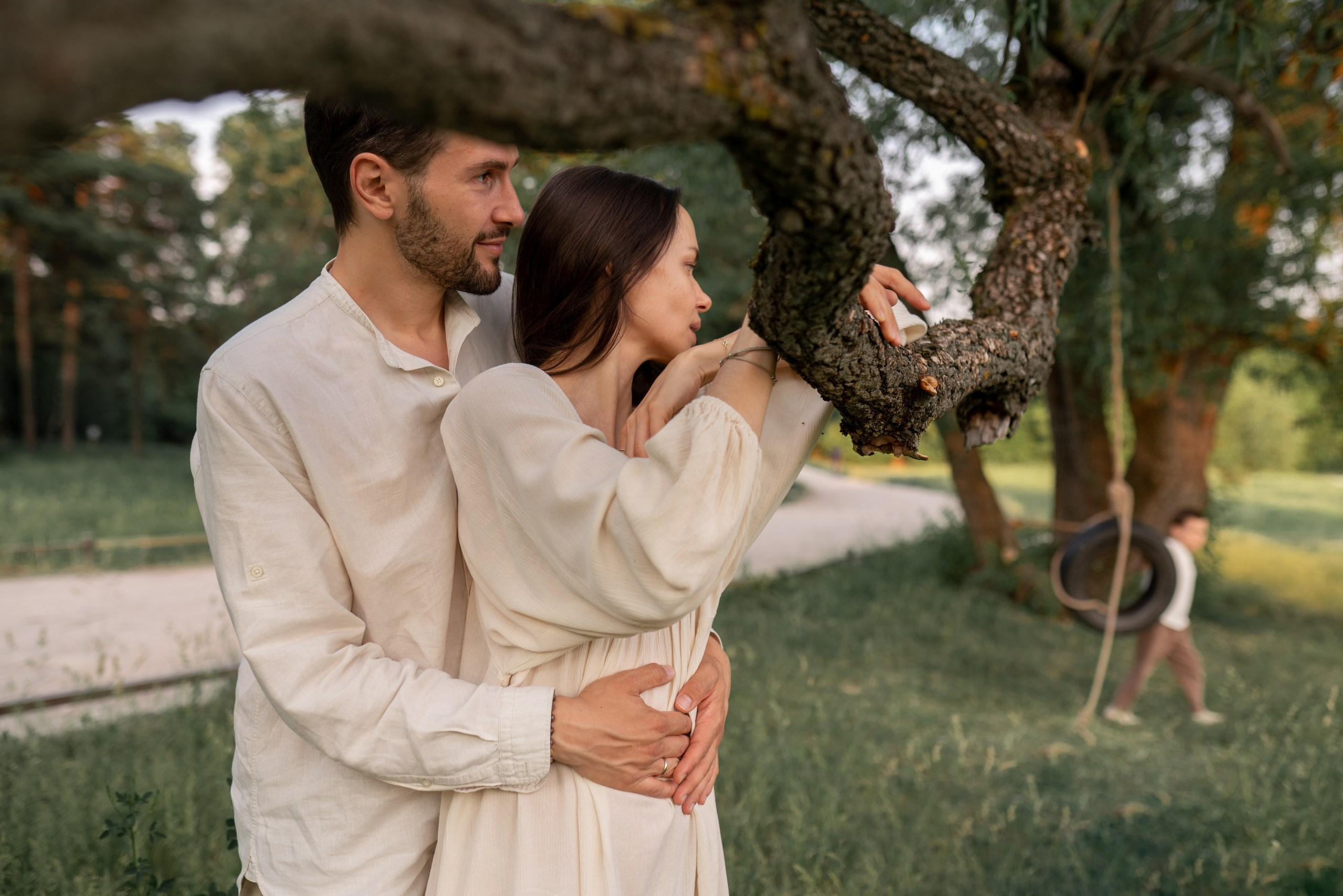 Лена, Сережа, Миша и София. Семейный фотограф в Москве Лилия Лебедева
