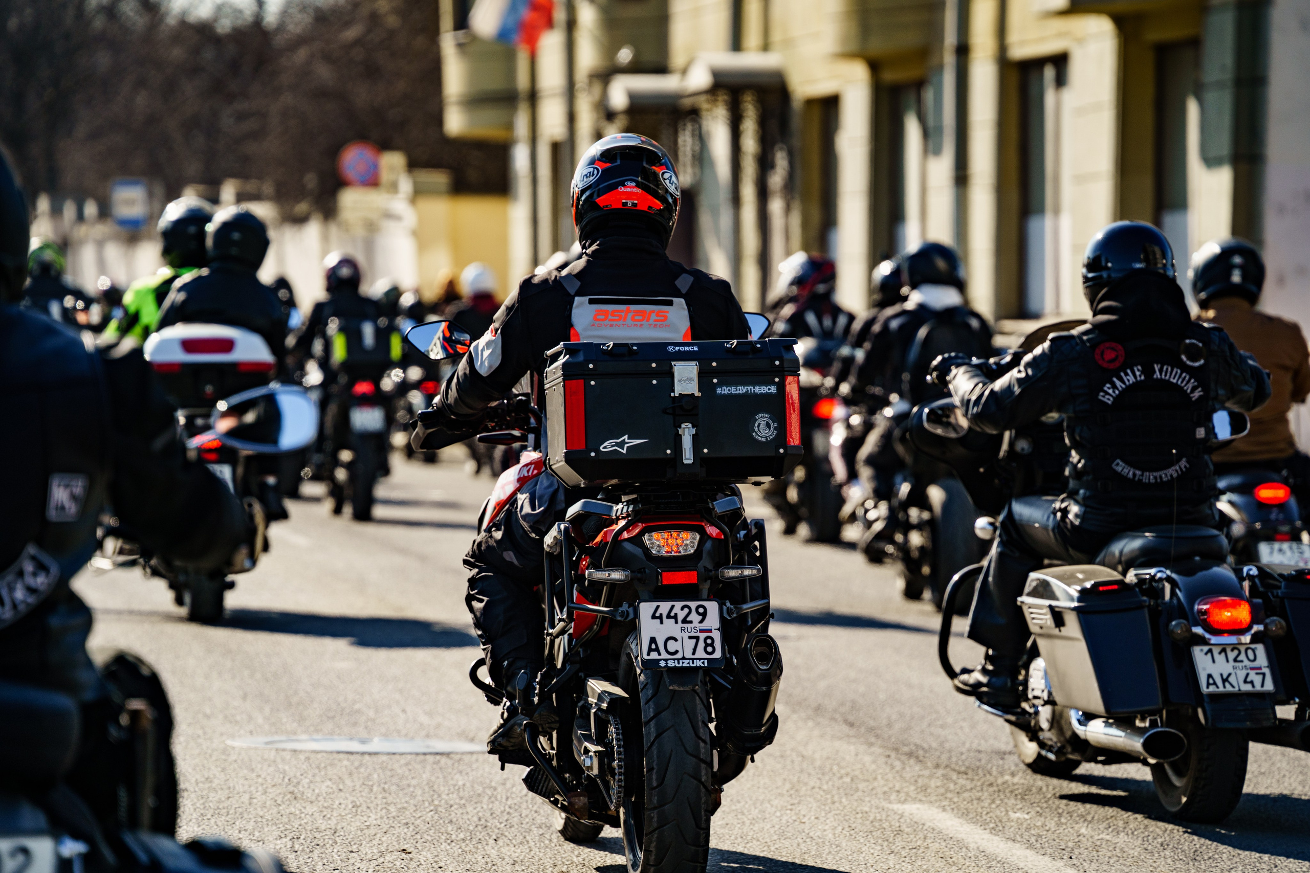 Прохват мотоклуба Norman Riders ч.1. Концертный и репортажный фотограф в Санкт-Петербурге Слава Пахомов