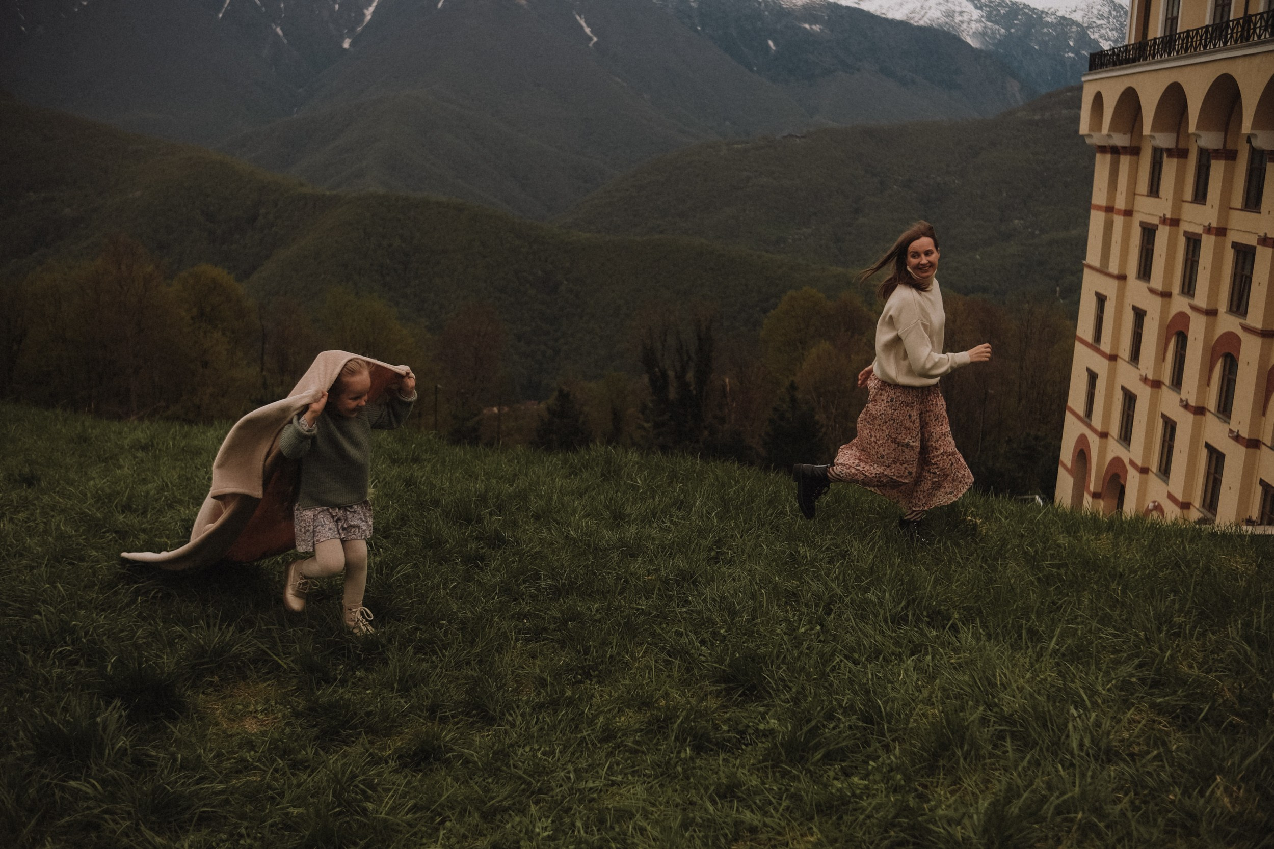 Семья Есении и Эмилии. Семейный фотограф Москва