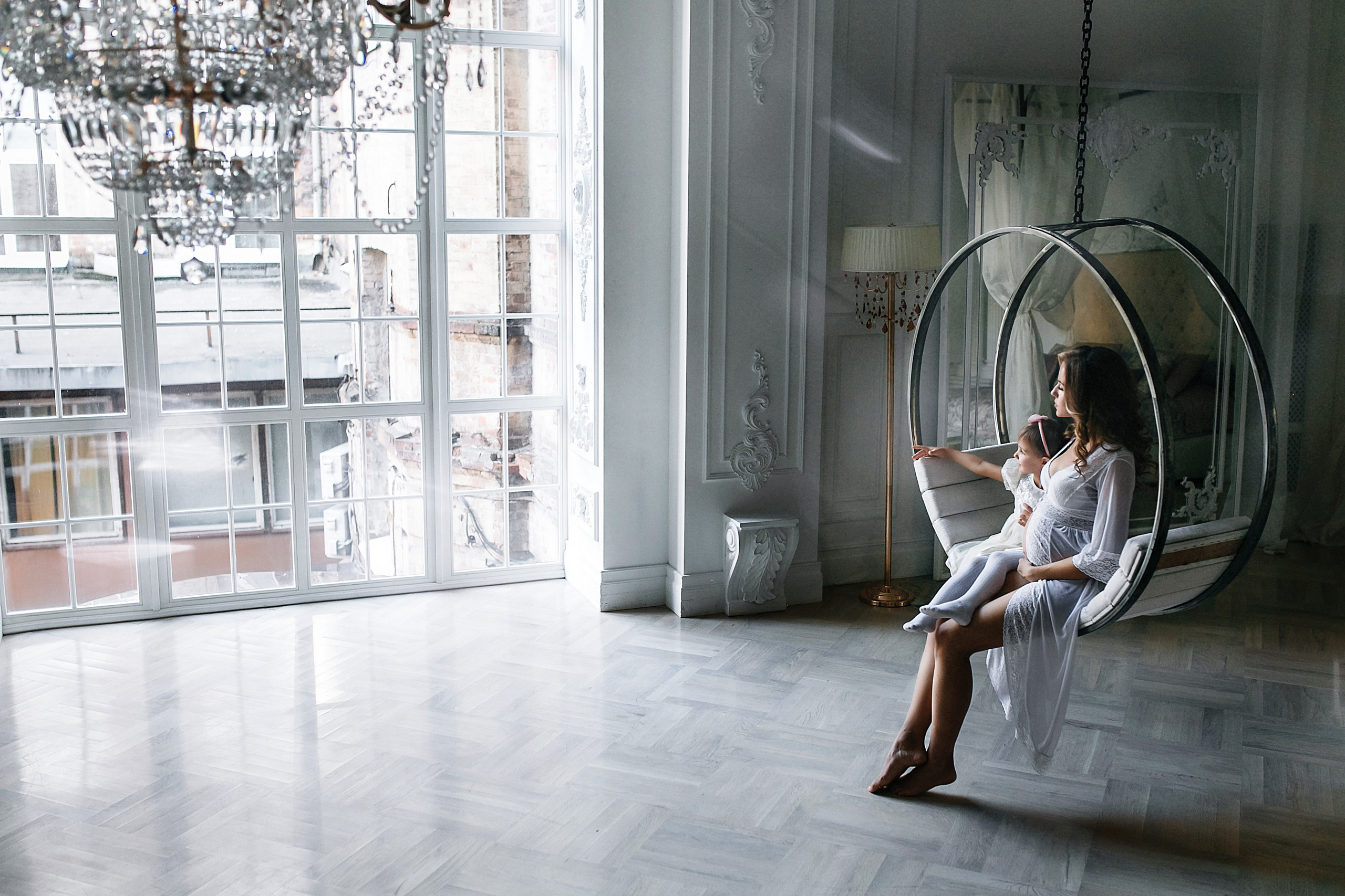 Лена с дочуркой. Свадебный и семейный фотограф Игорь Елагин