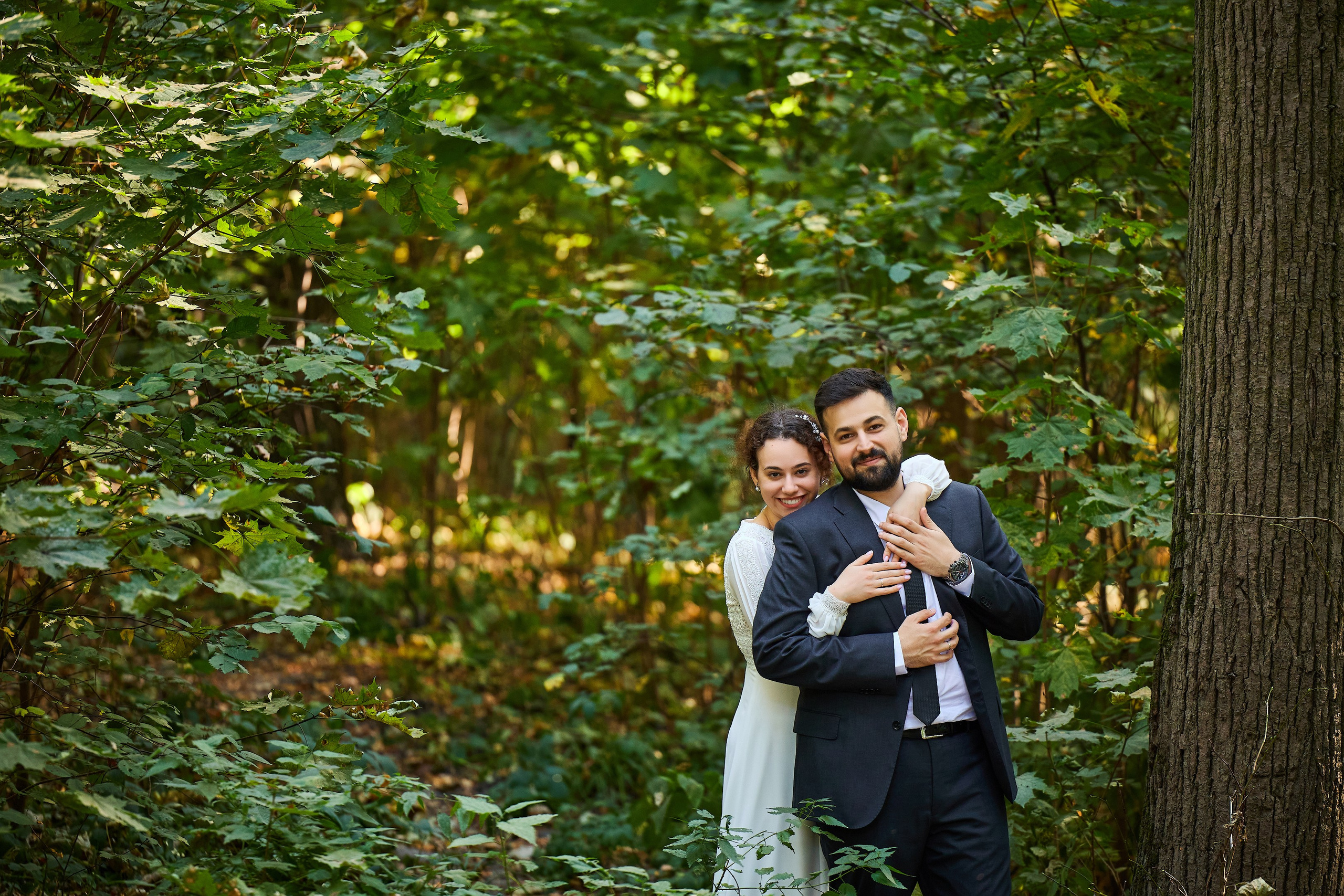Свадебная фотосессия Царицыно. Свадебный фотограф Сергей Колбинский