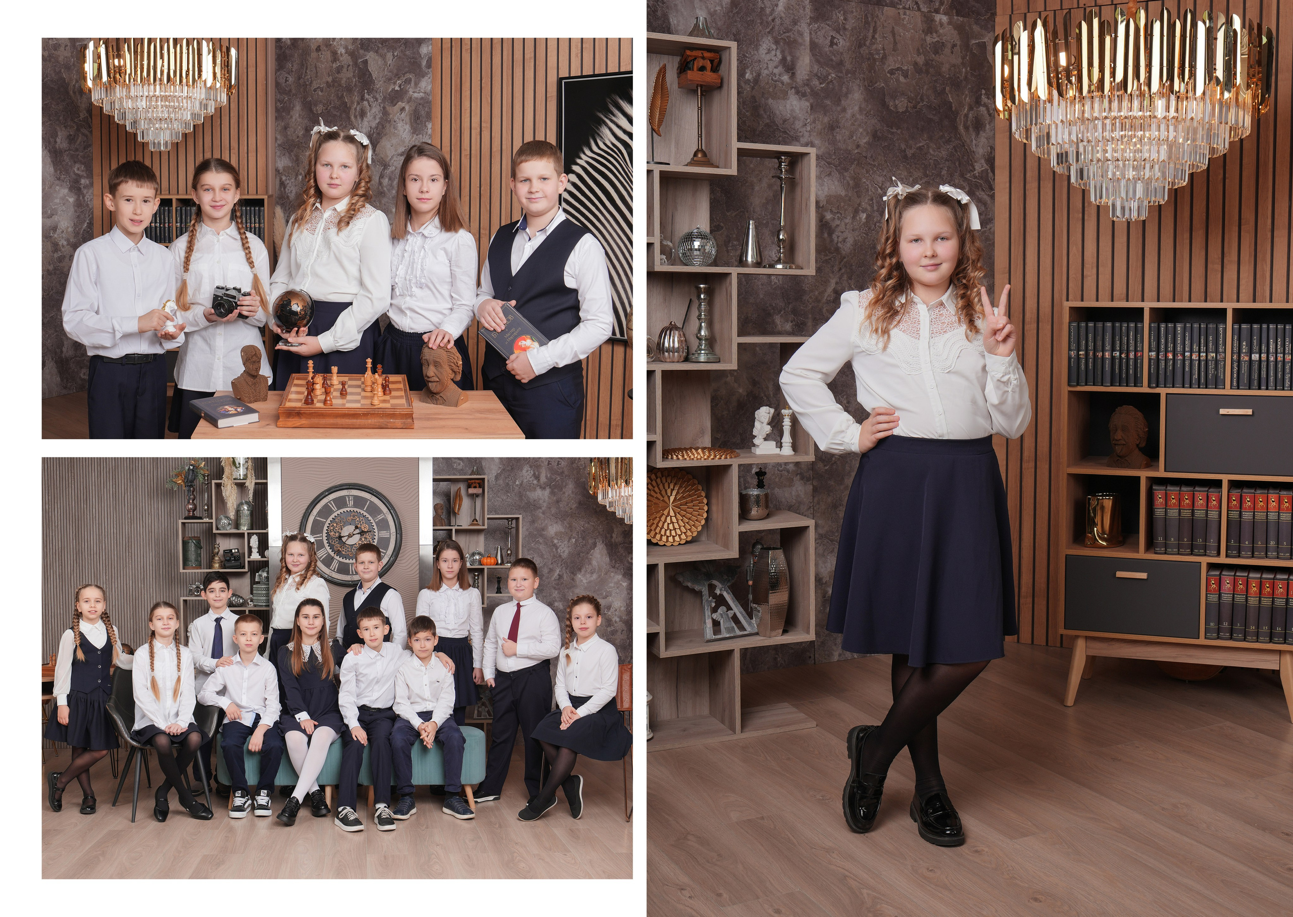 ШКОЛА 100 4 Е. Красивый выпускной альбом в Краснодаре