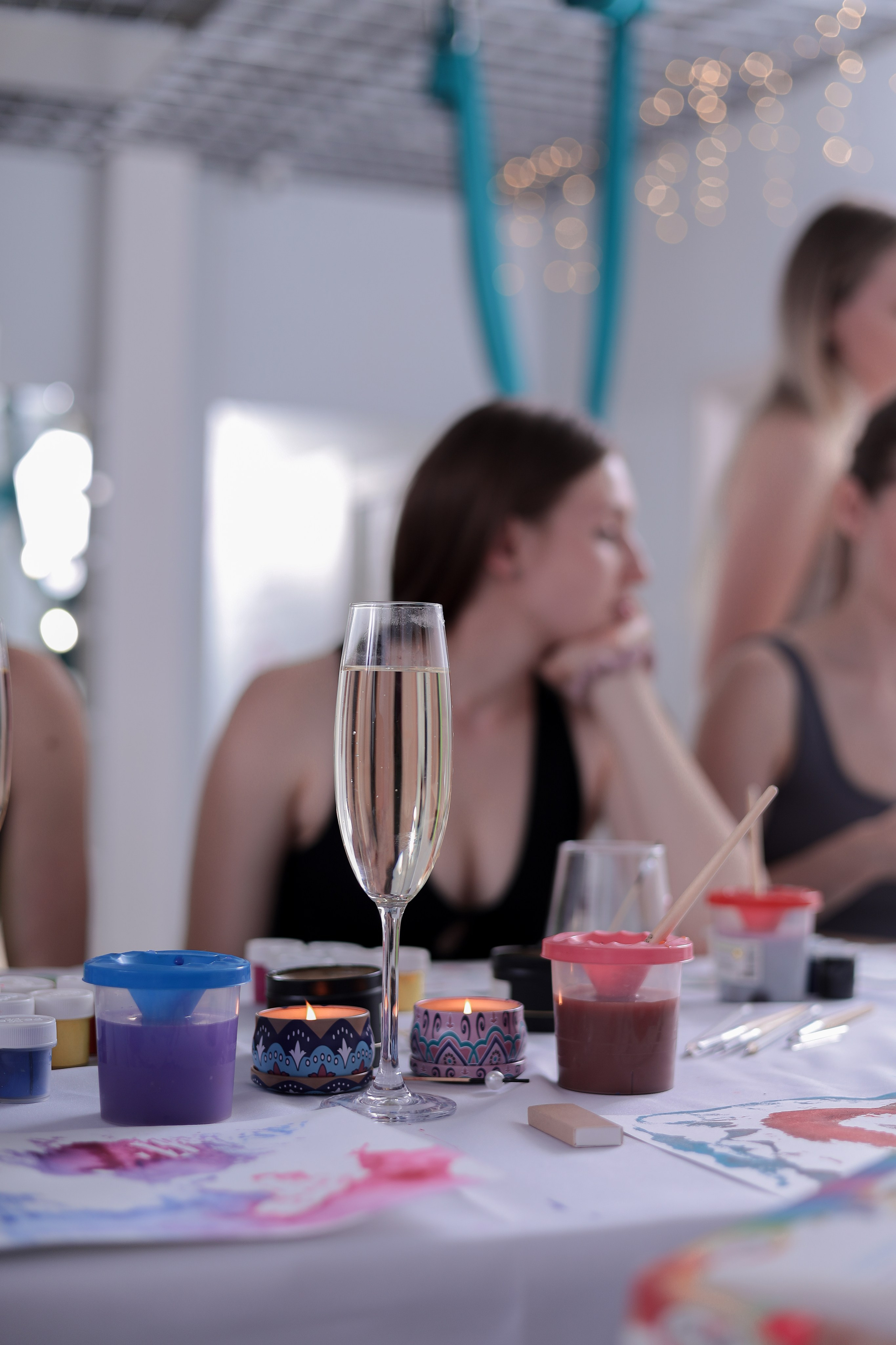 Арт-терапия + аэройога. Фотограф Надршина Лилия