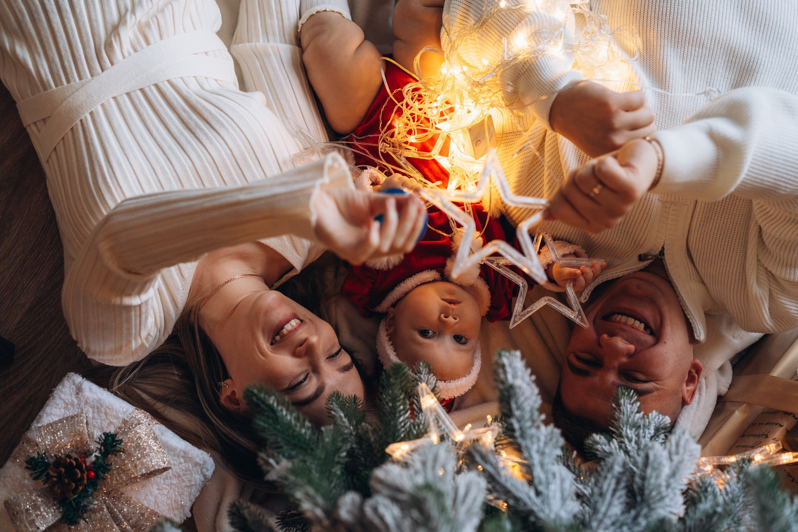 Семейная съемка в студии. Фотограф Екатеринбург Кокшарова Александра