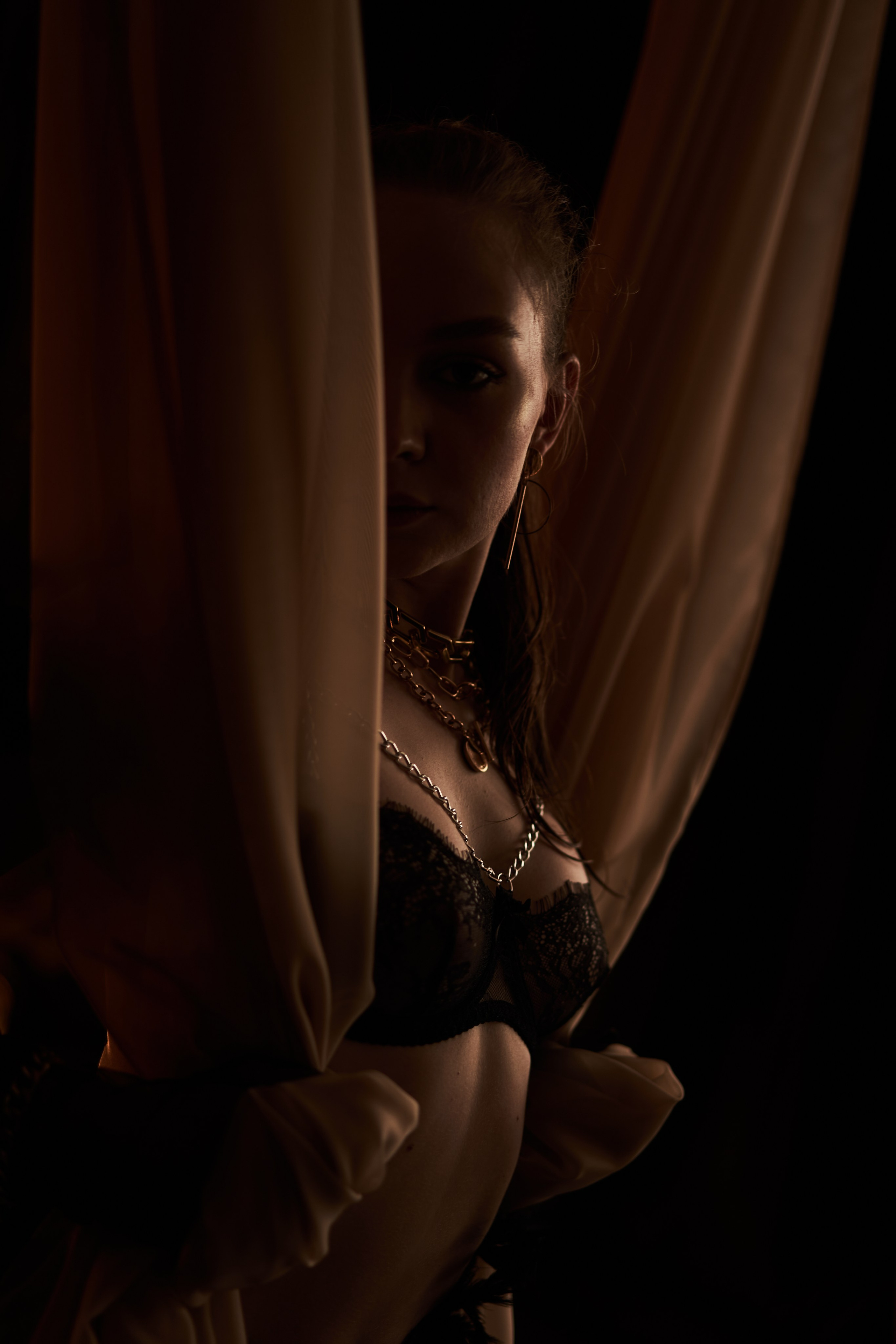 Будуарная фотосессия в студии. Фотограф Екатеринбург Кокшарова Александра