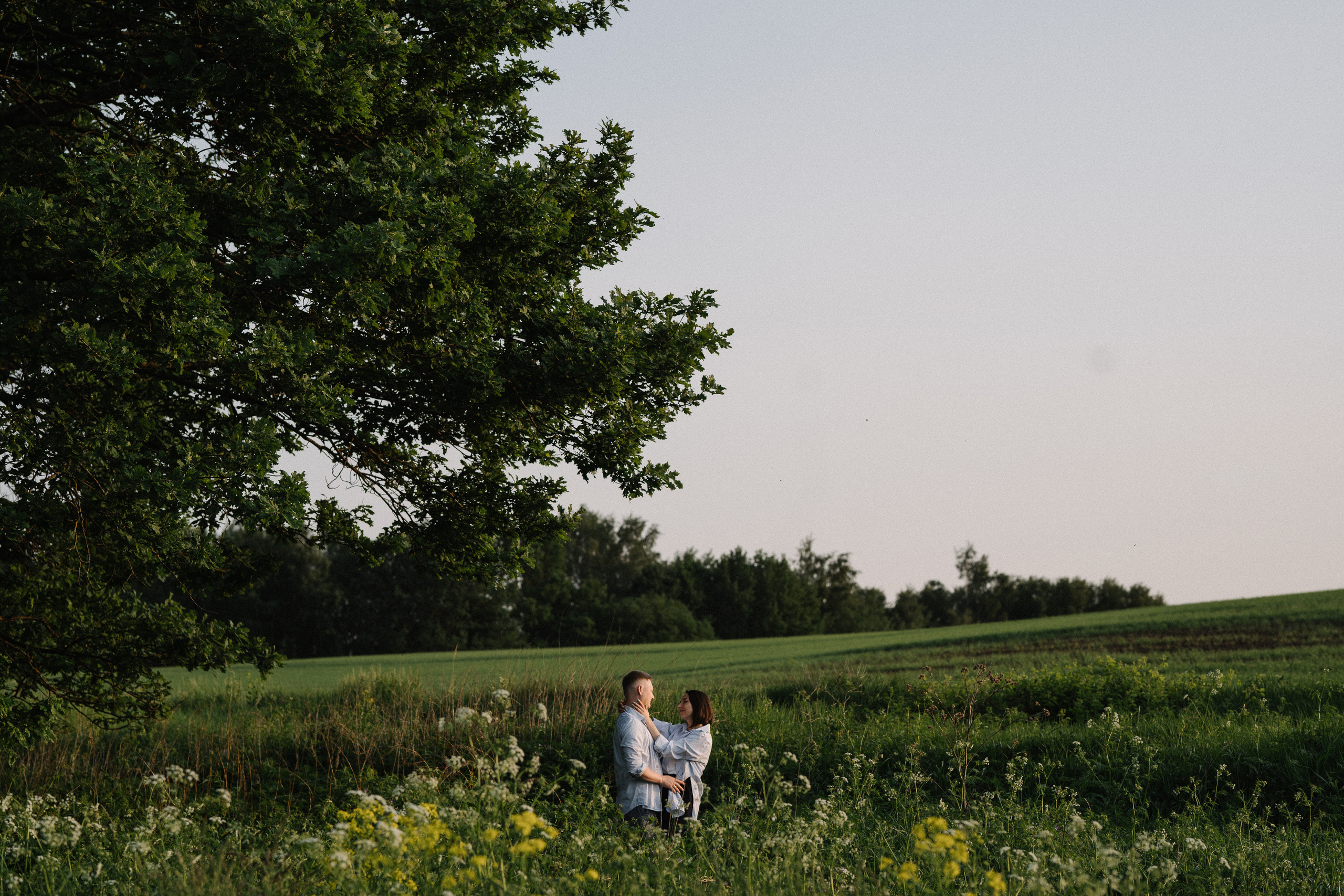 Поля, Маша и Дима. Искренний фотограф