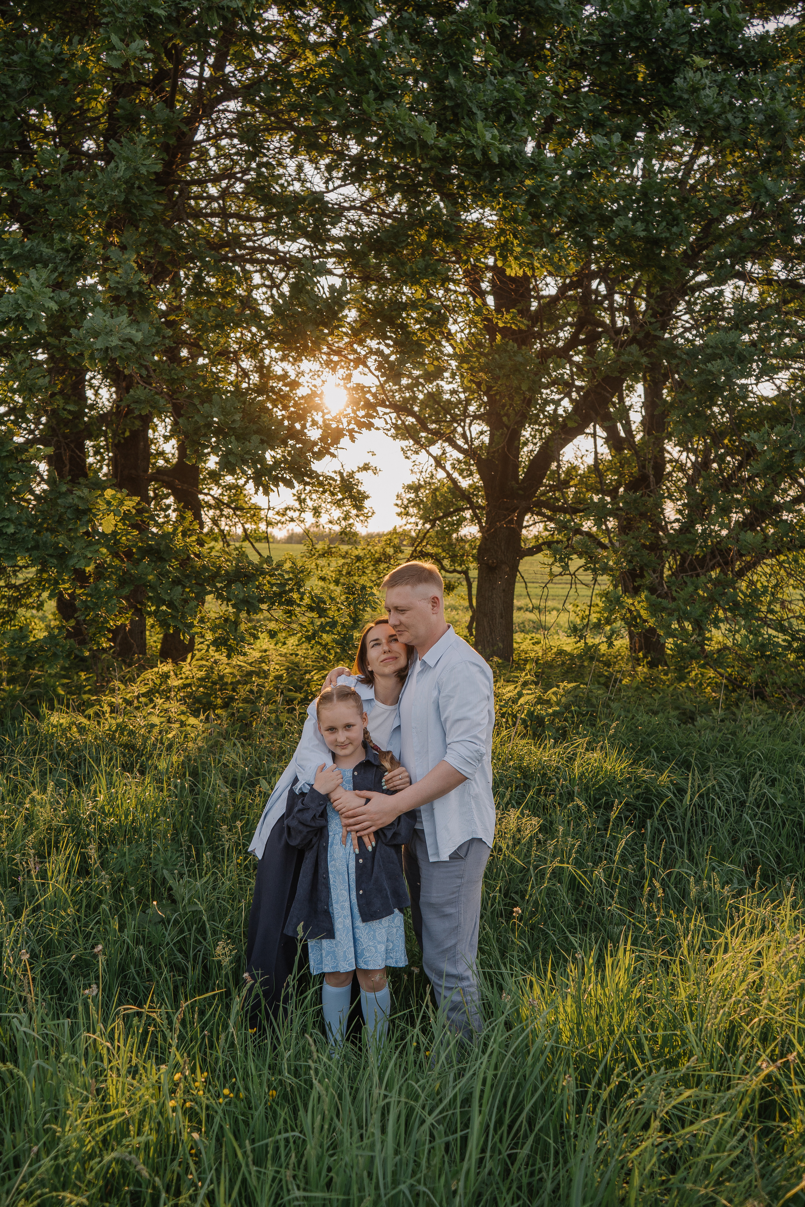 Поля, Маша и Дима. Искренний фотограф