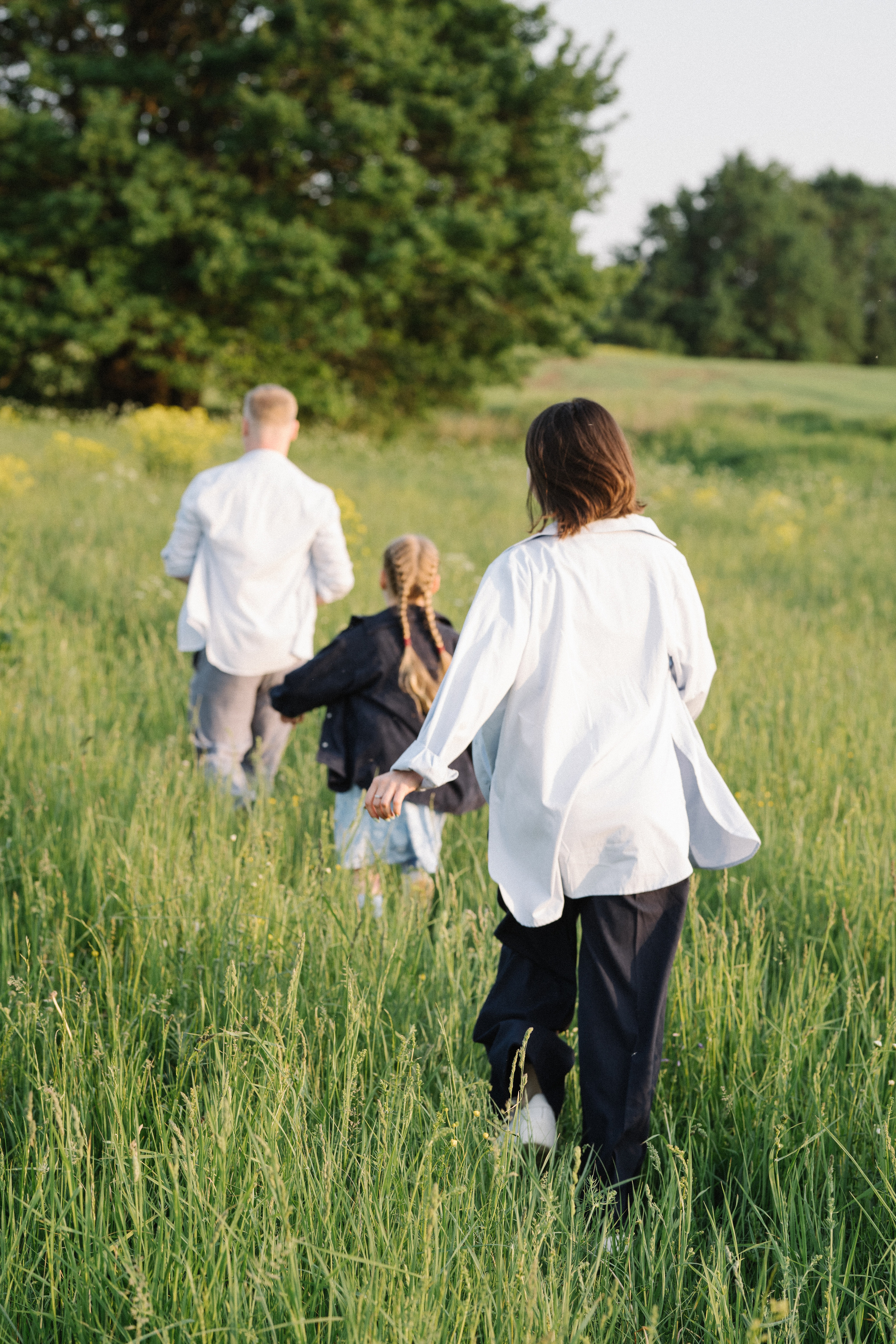 Поля, Маша и Дима. Искренний фотограф
