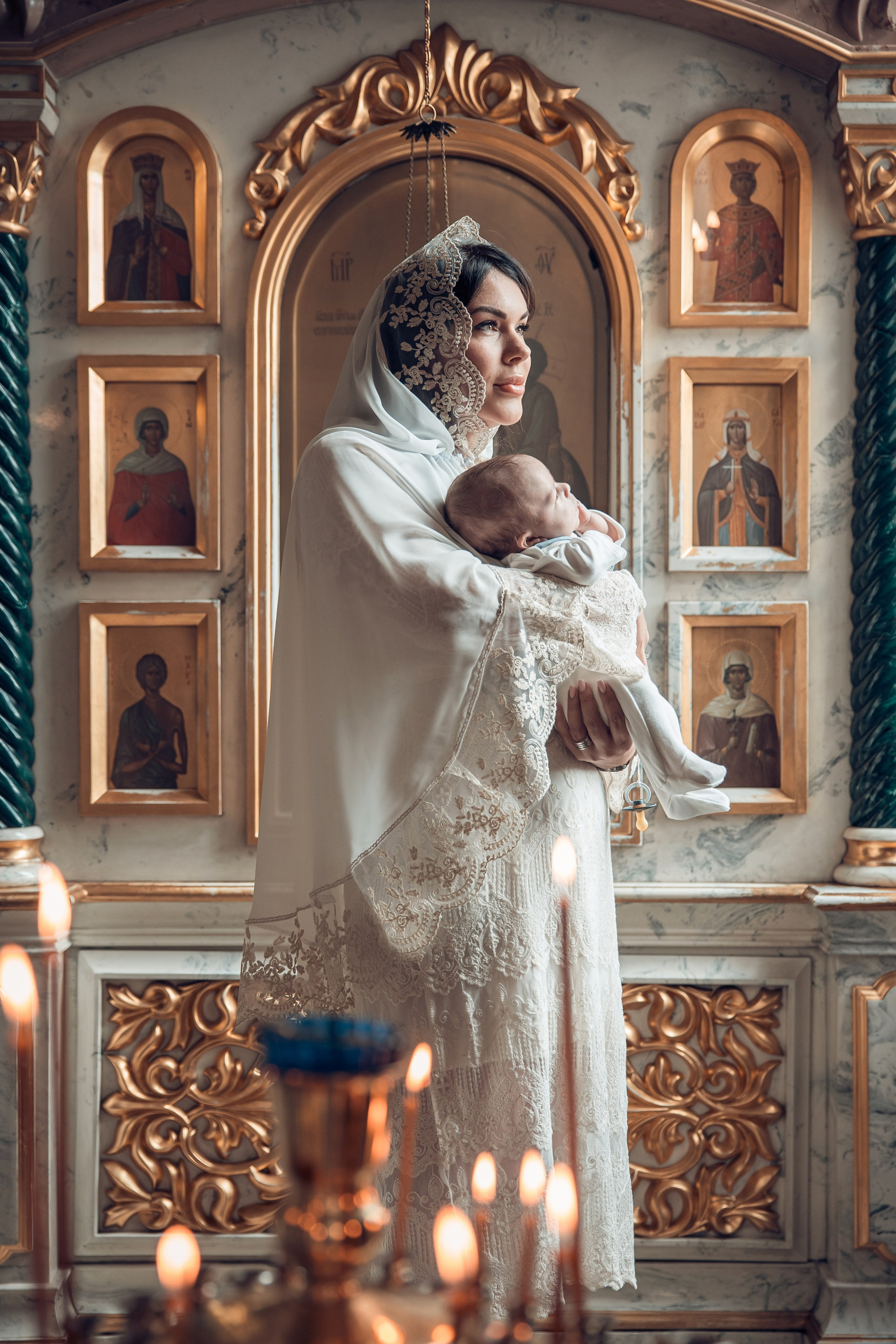 Таинство крещения. Семейный и детский фотограф в Москве Орешина Юлия