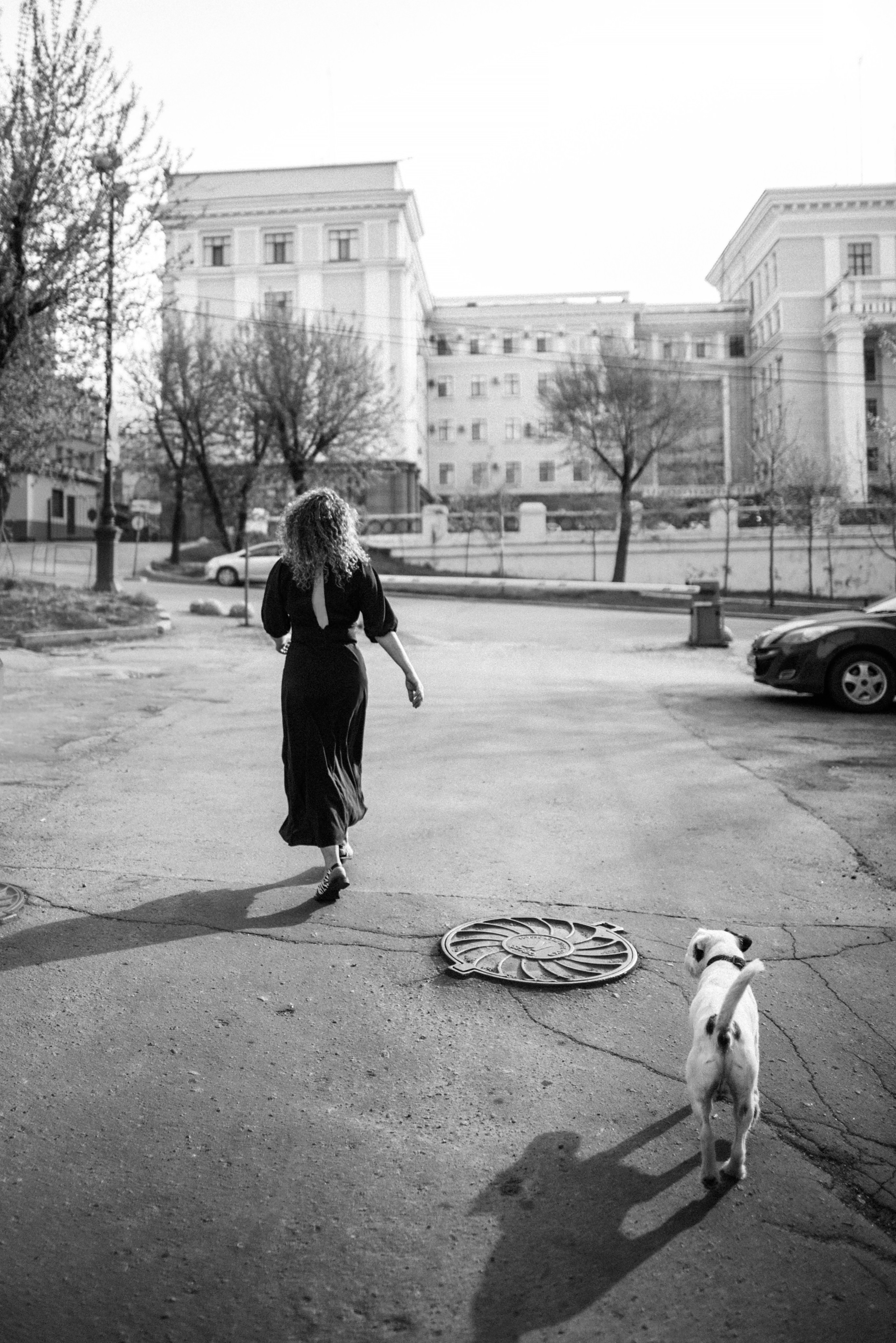 Рассвет в городе: Ира и парсон Гром. Портфолио