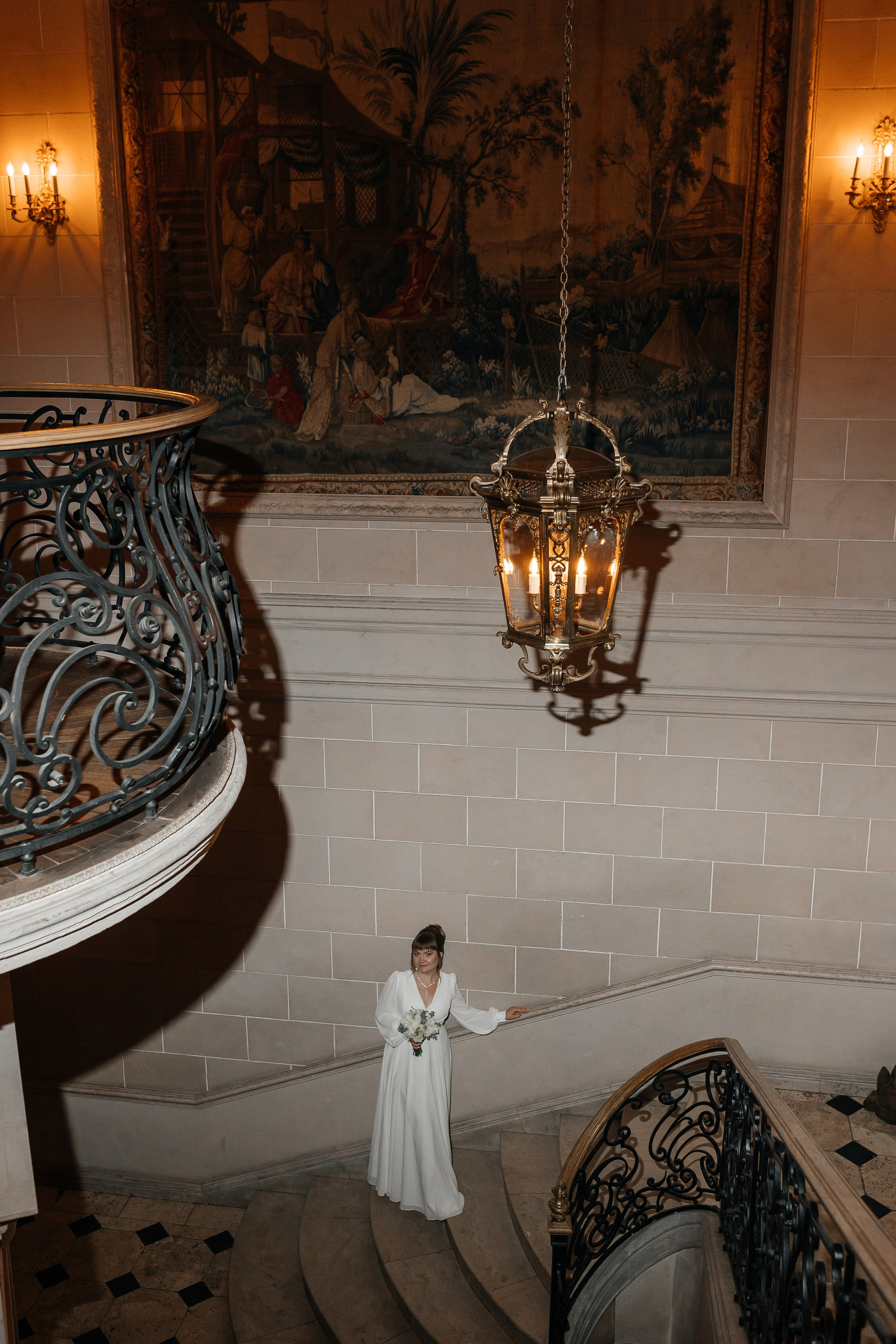 Свадебная фотосессия в ресторане Турандот. Свадебный фотограф в Москве Дарья Олендарёва