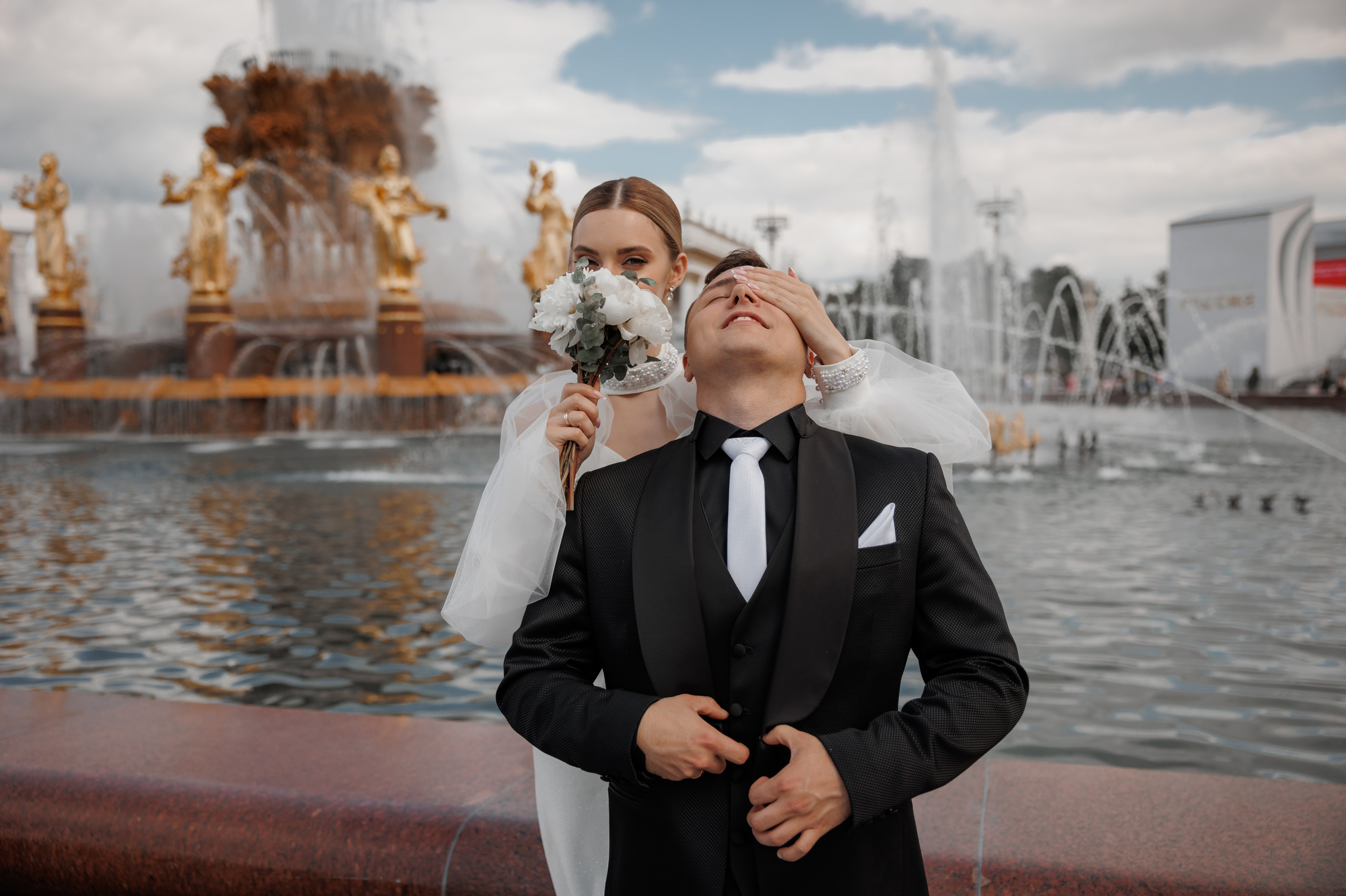 Анна и Сергей, Особняк Муравьевых-Апостолов, прогулка по ВДНХ, ресторан «Домик в саду». Свадебный и репортажный фотограф (Москва, Королев и другие)