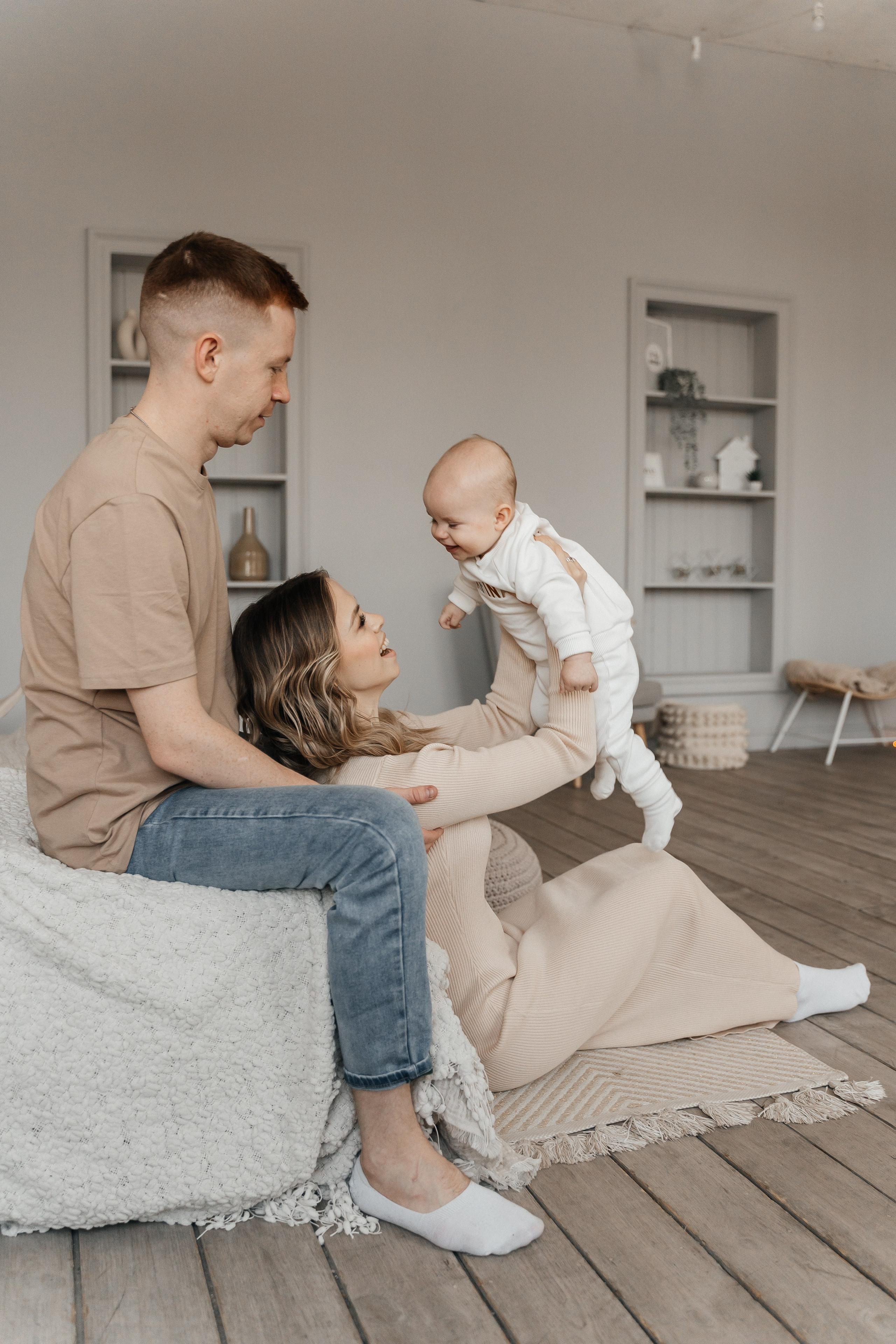 Костя, Настя и Афина. Волик Мария